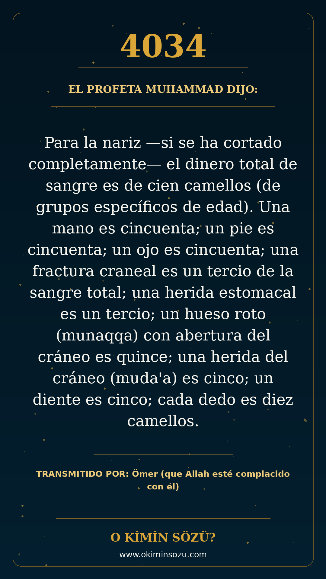 hadis 4034 es