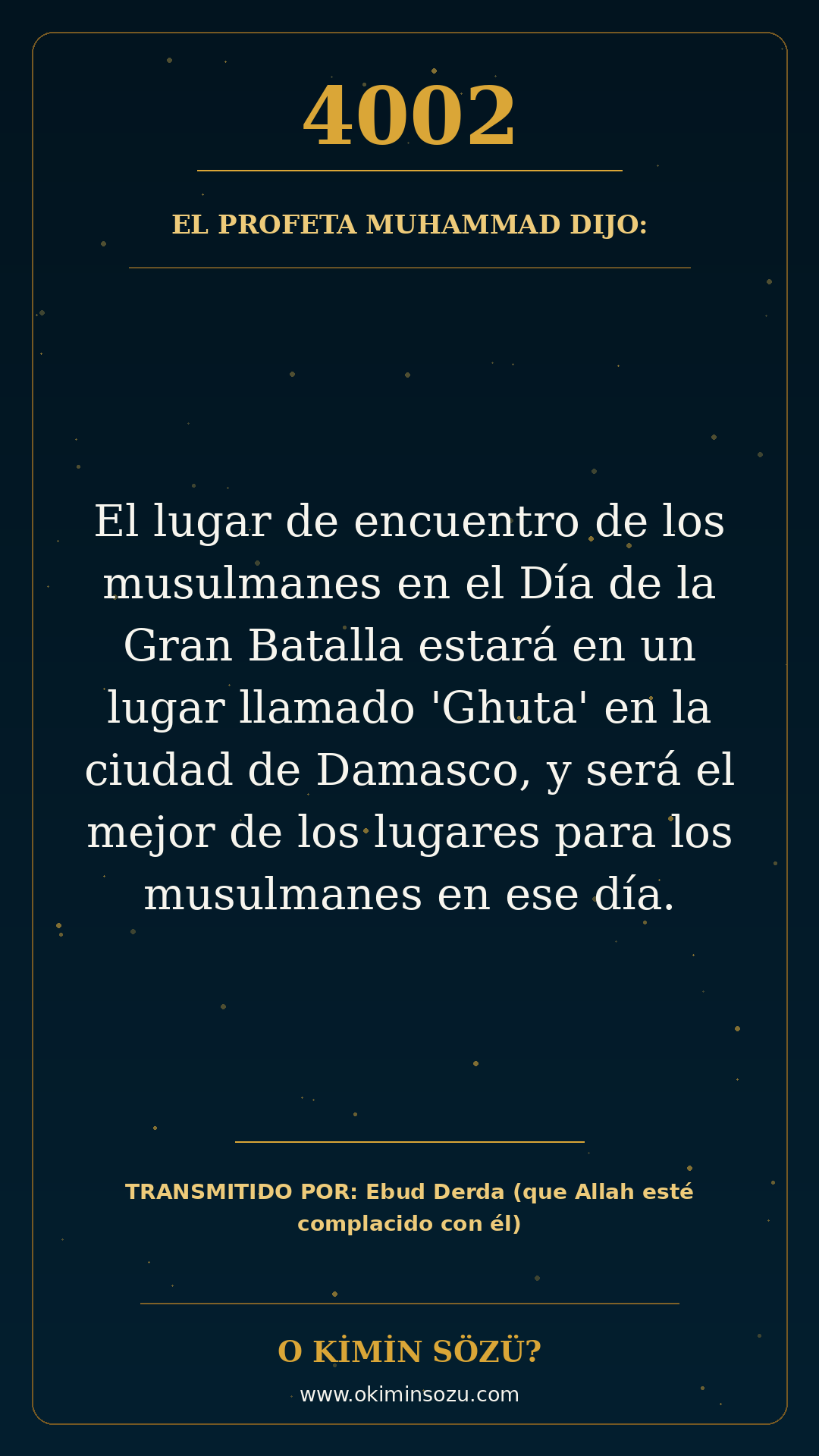 hadis 4002 es