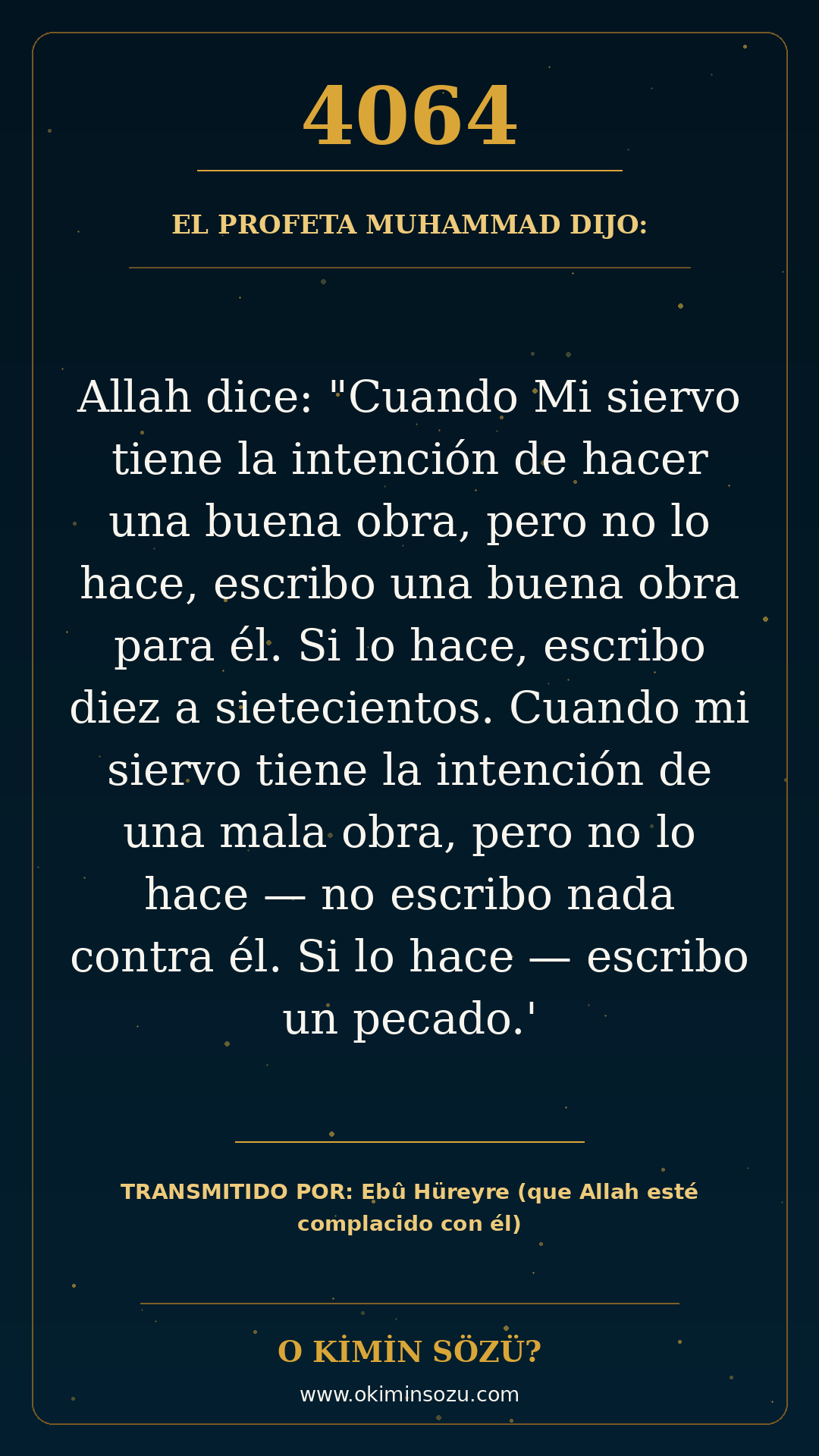 hadis 4064 es