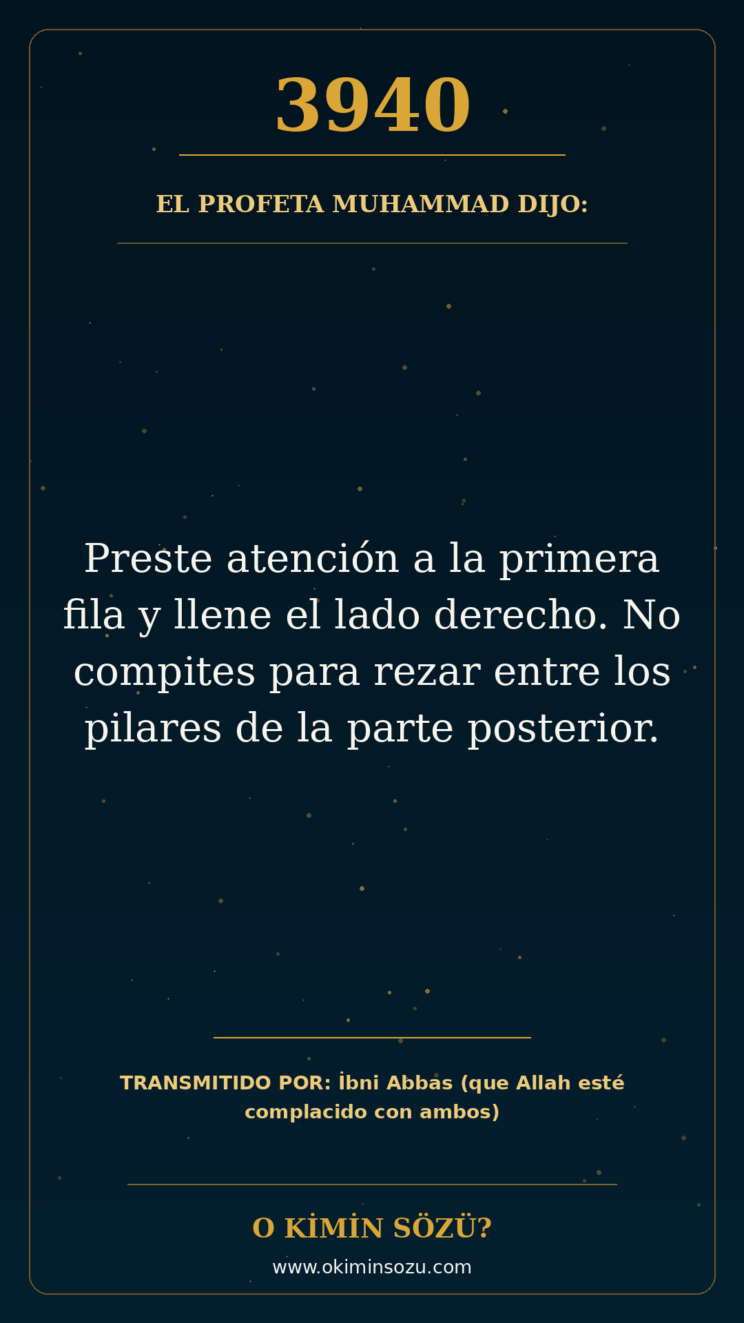 hadis 3940 es