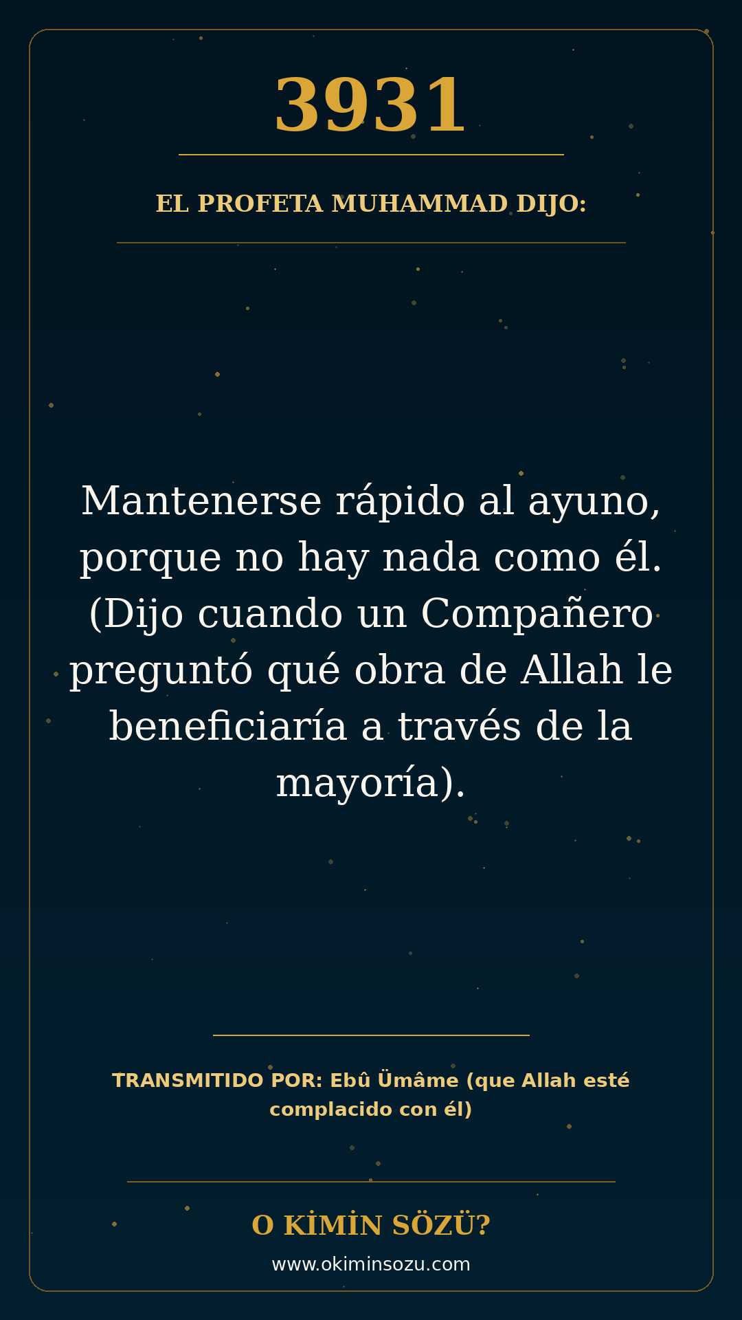 hadis 3931 es