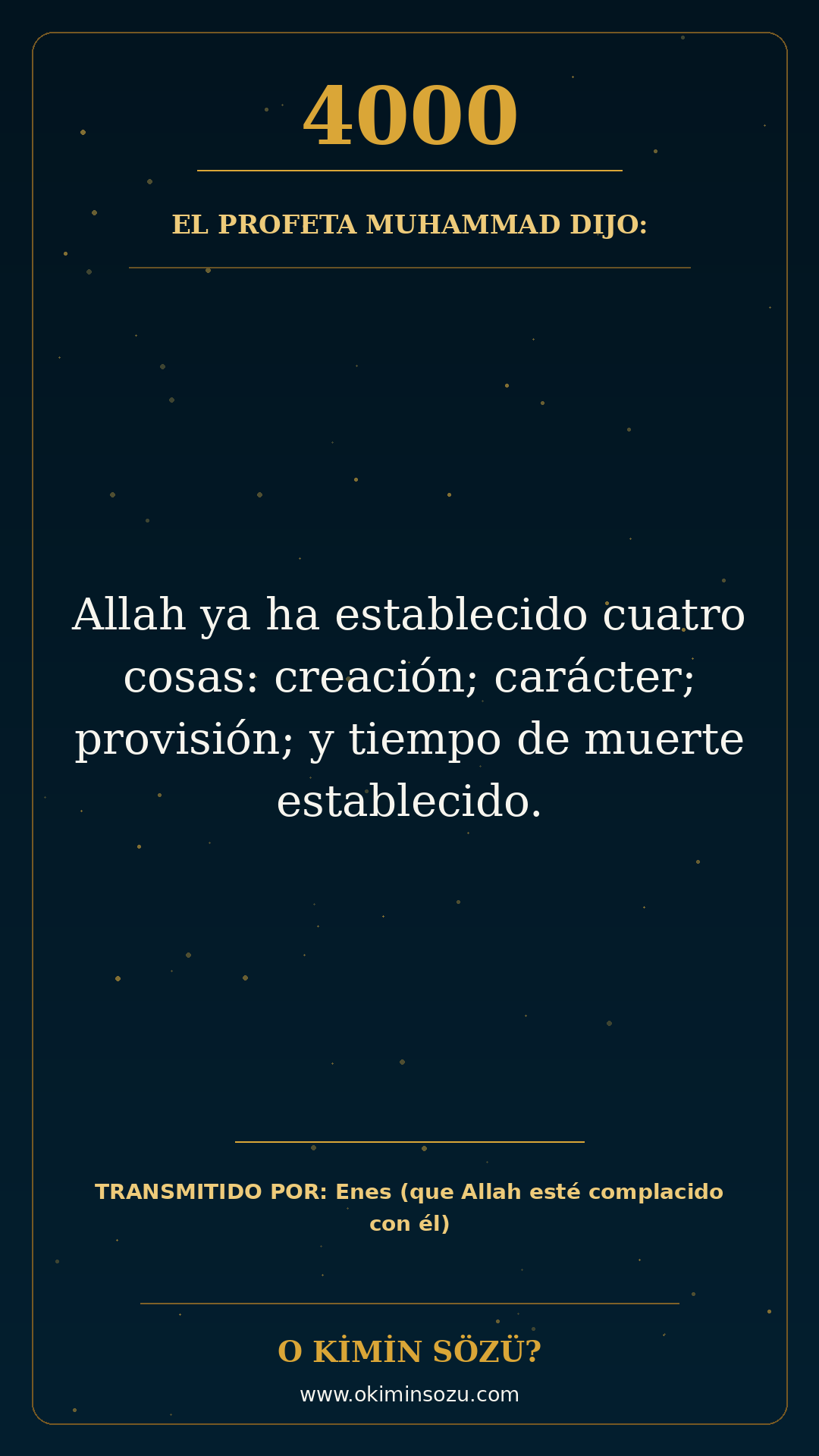 hadis 4000 es