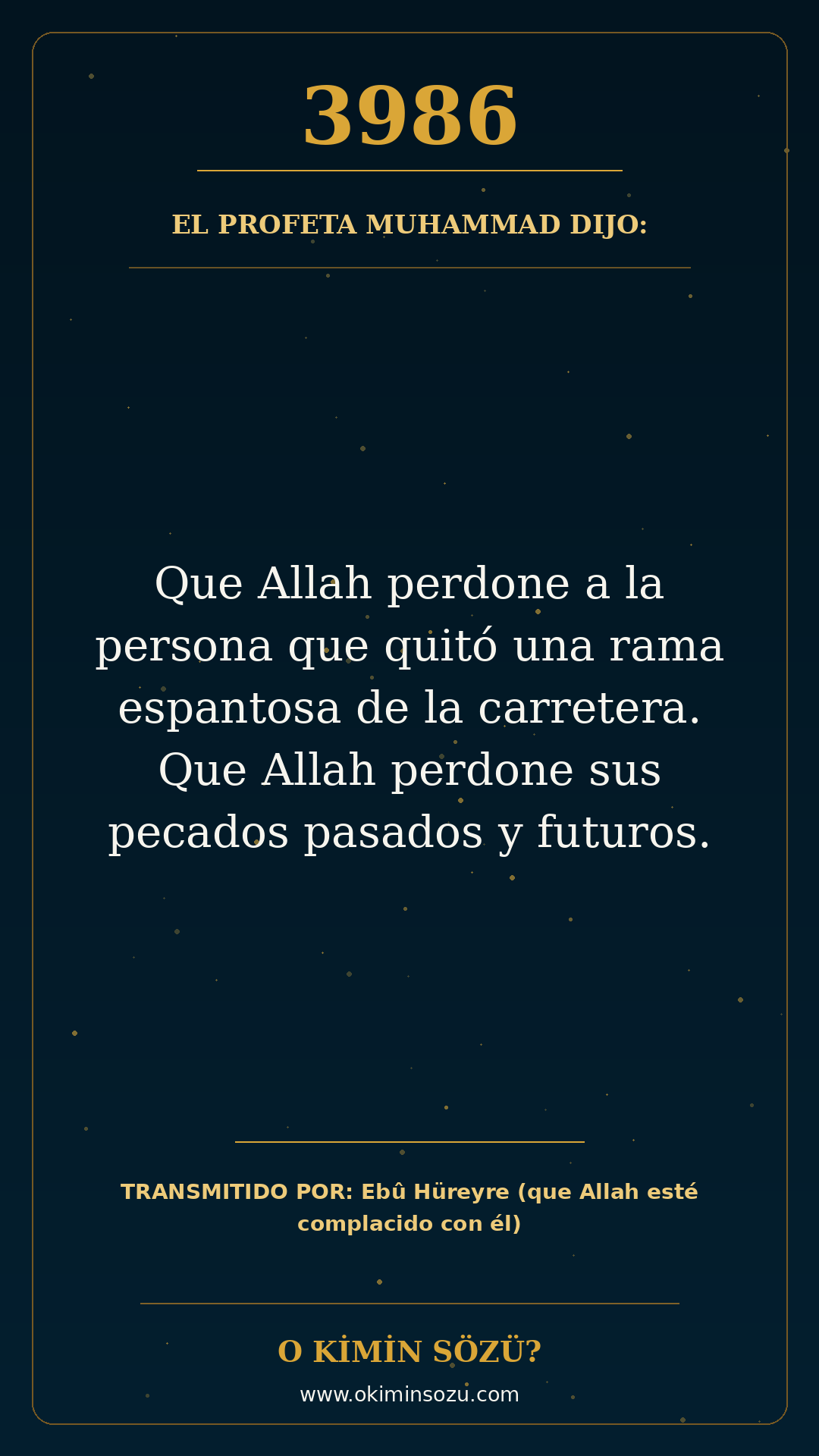 hadis 3986 es