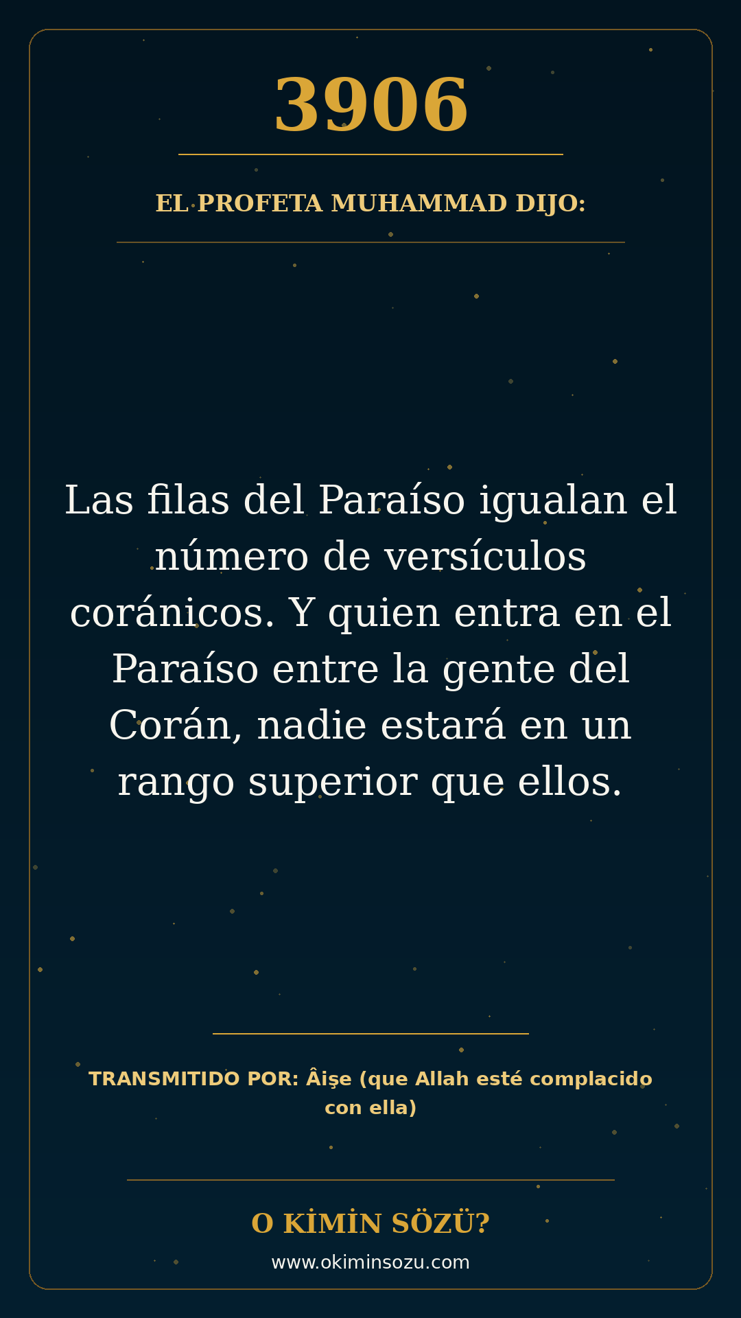 hadis 3906 es