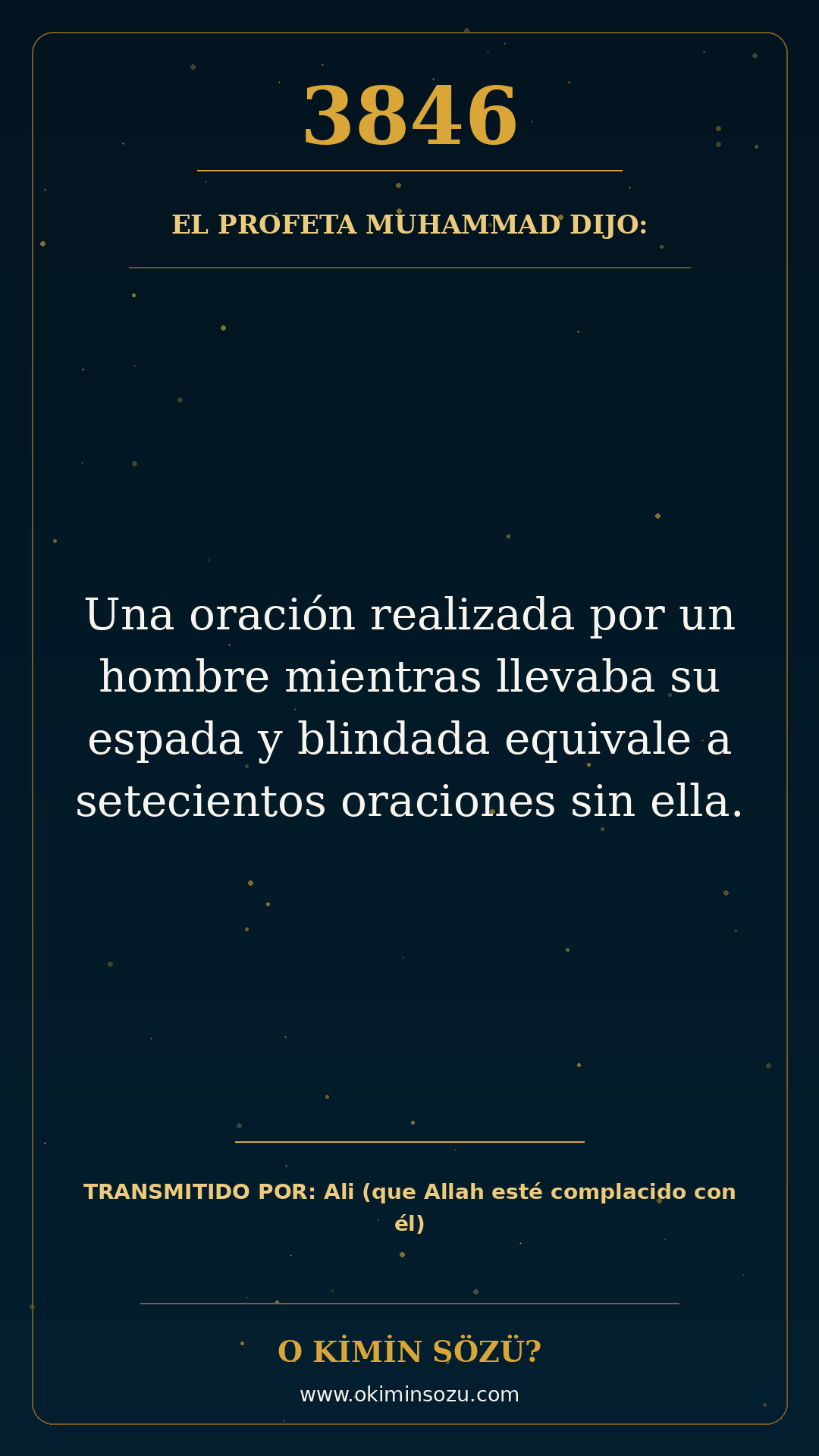 hadis 3846 es
