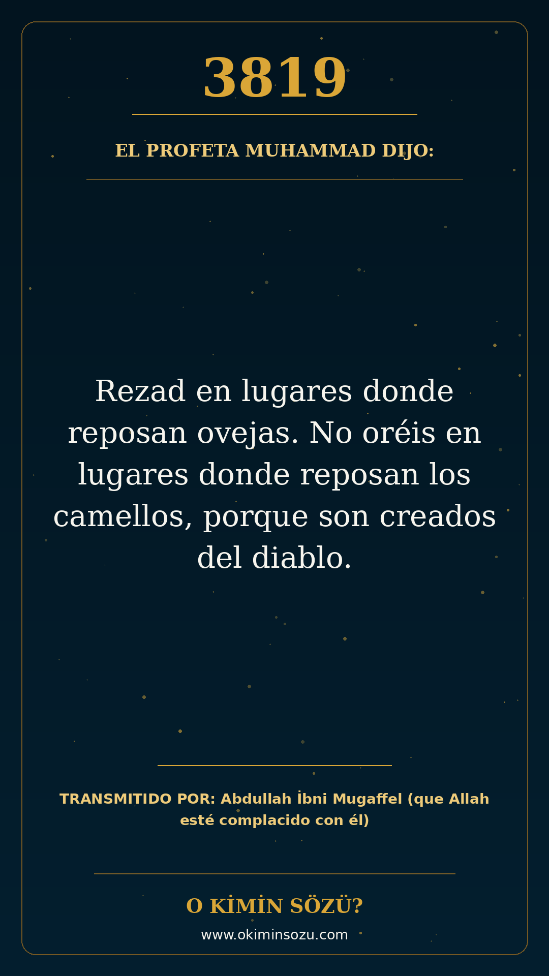 hadis 3819 es
