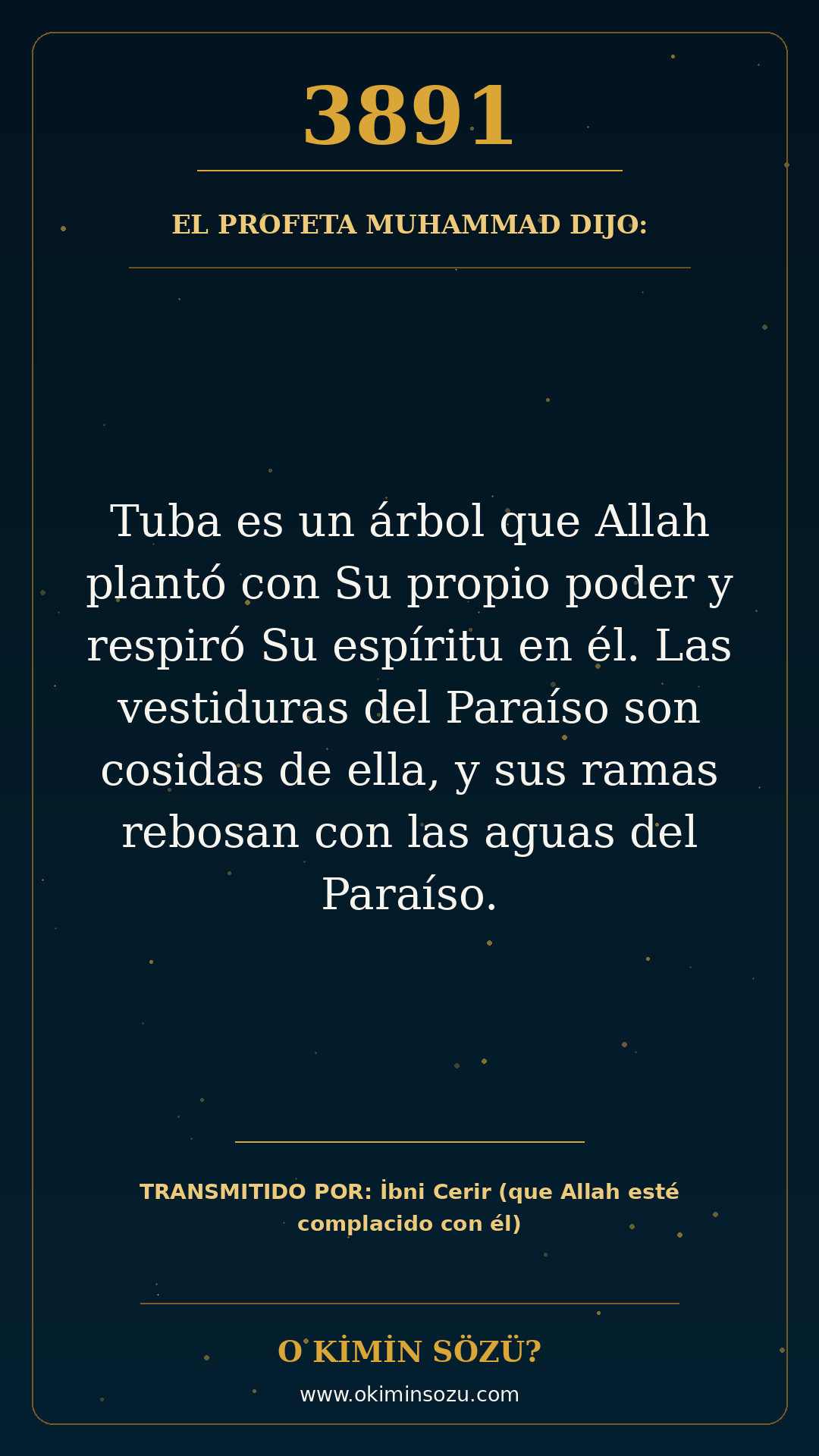 hadis 3891 es