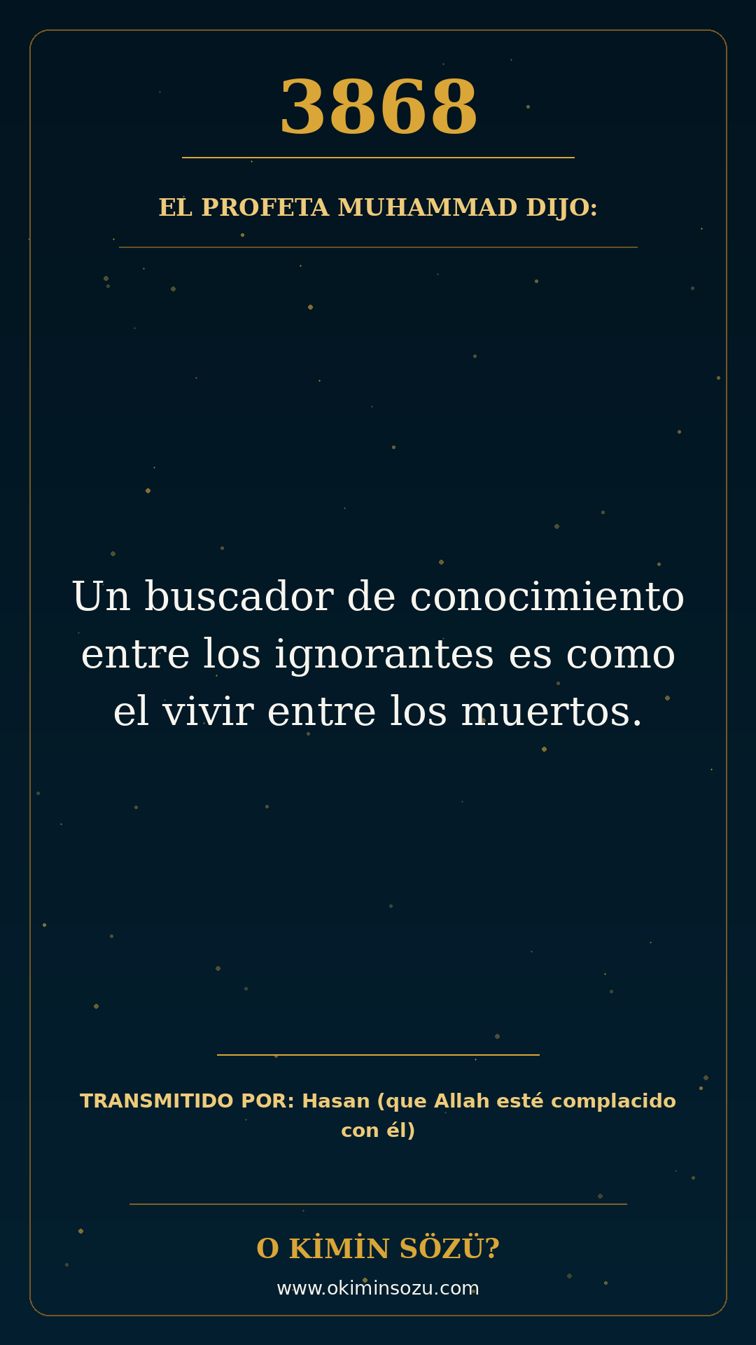 hadis 3868 es