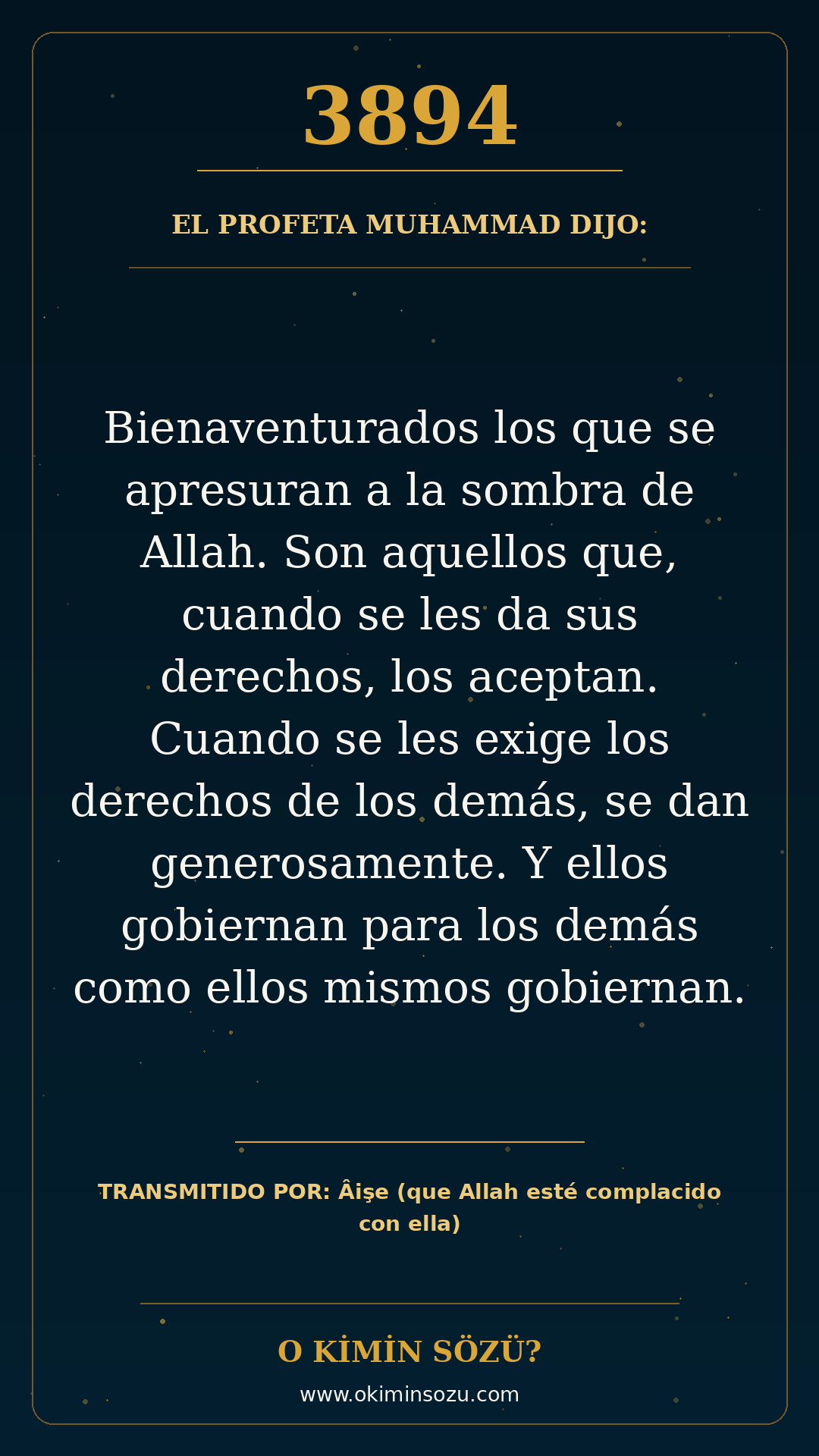 hadis 3894 es
