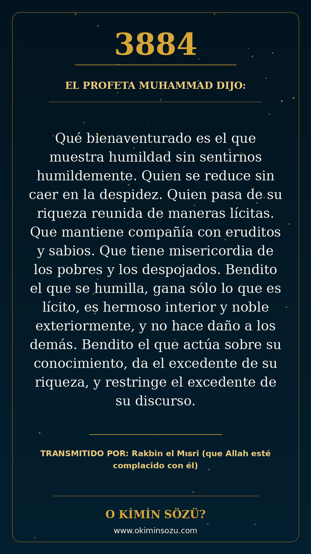 hadis 3884 es