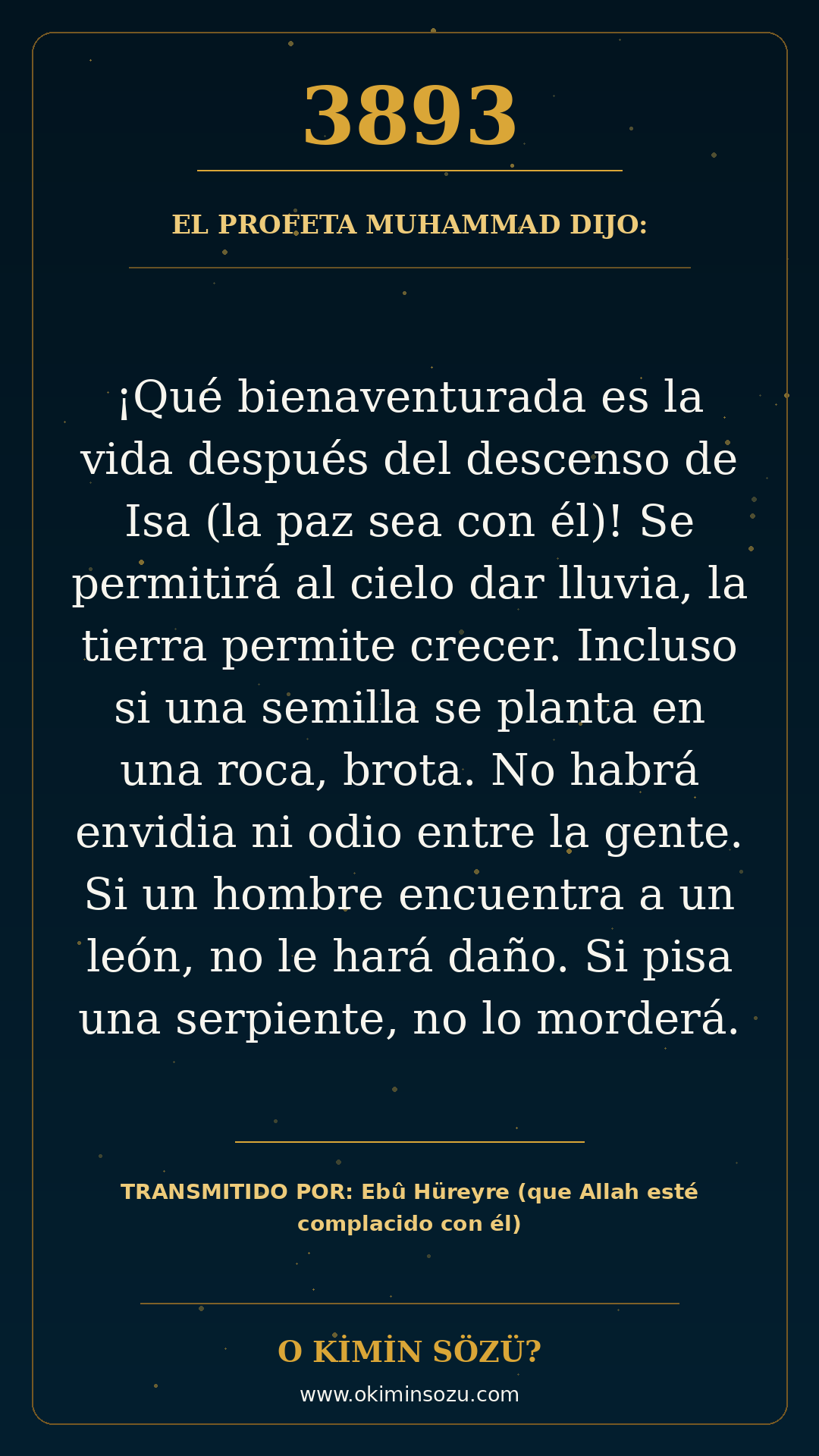 hadis 3893 es