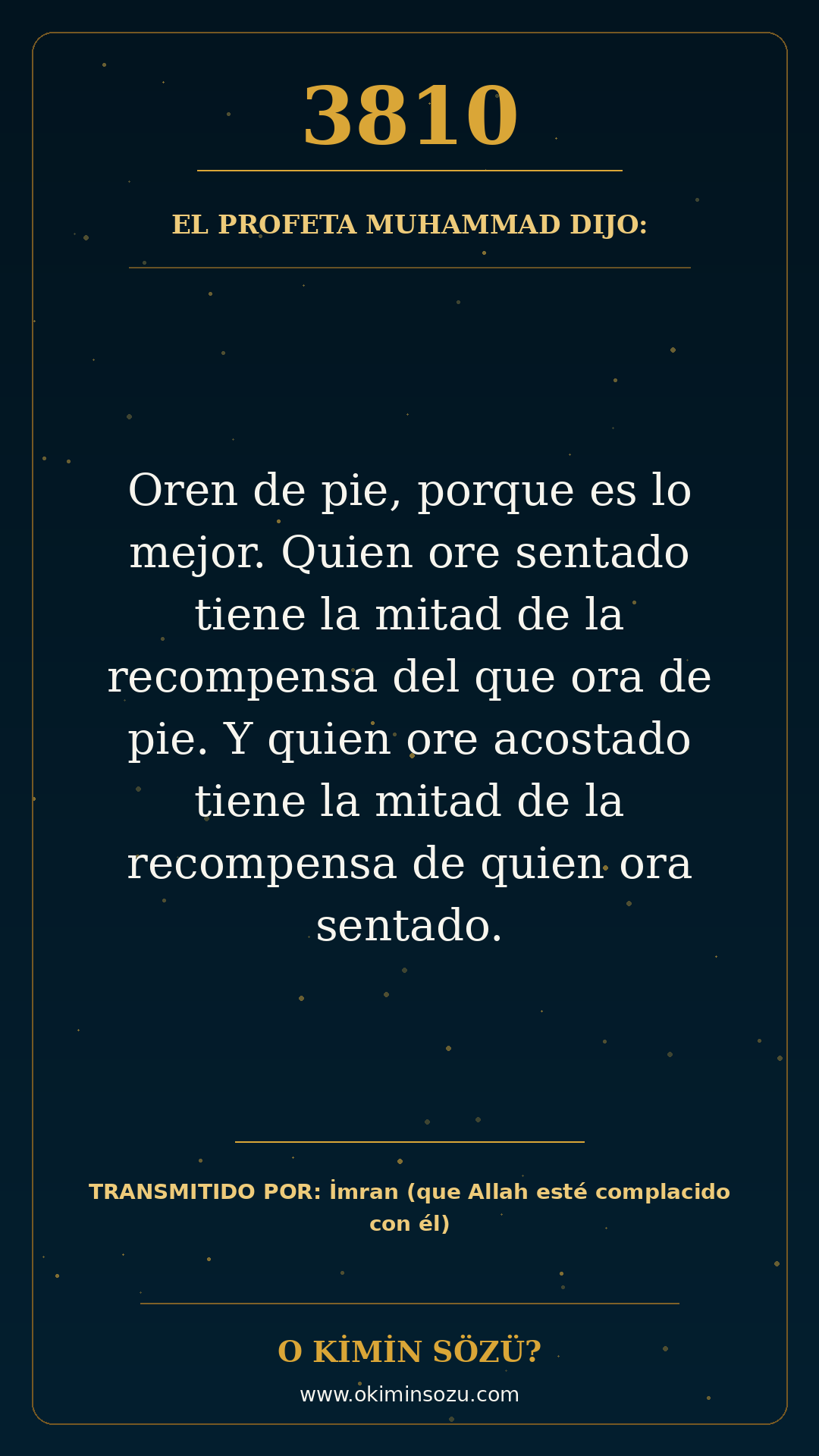 hadis 3810 es