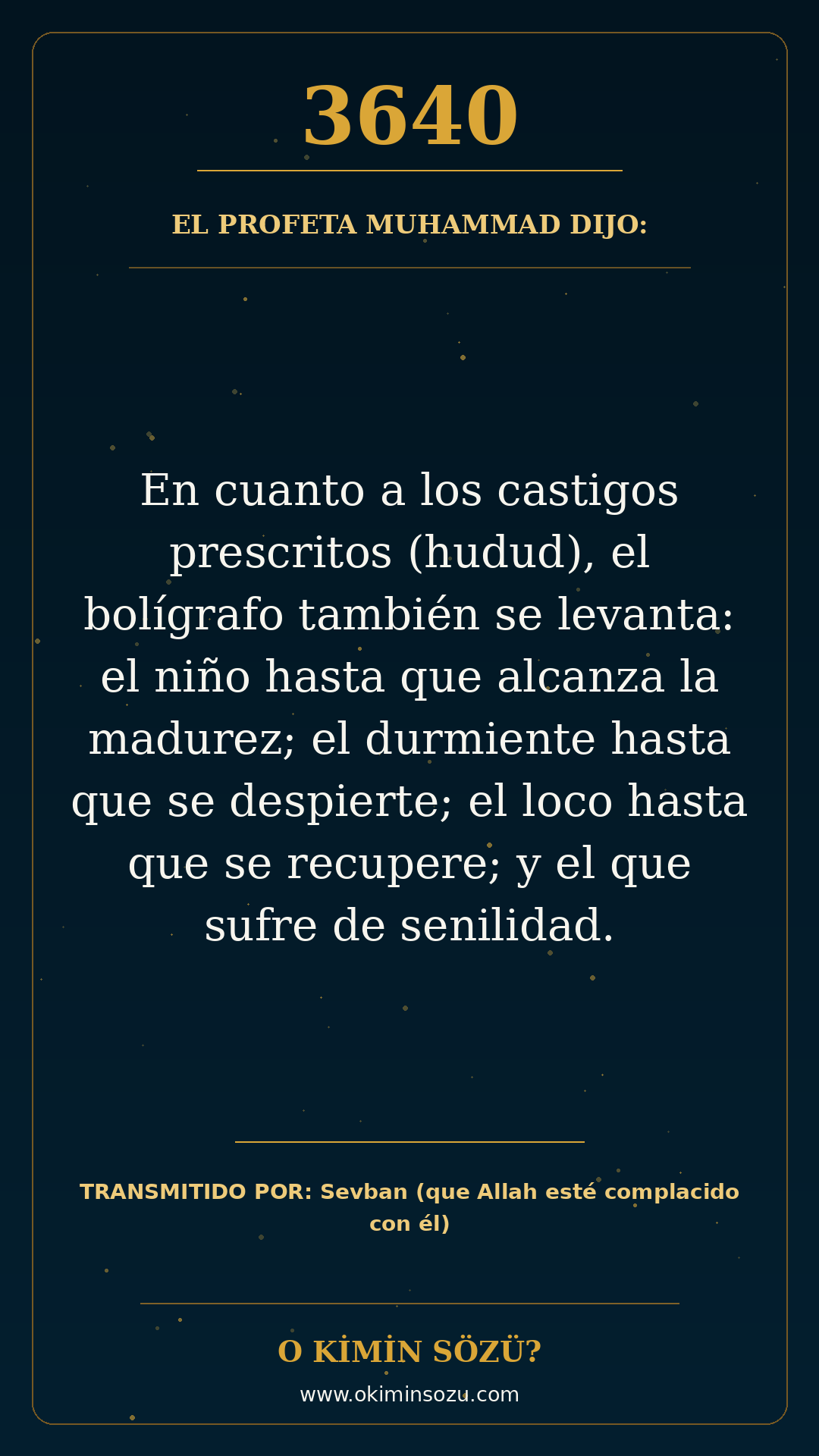 hadis 3640 es