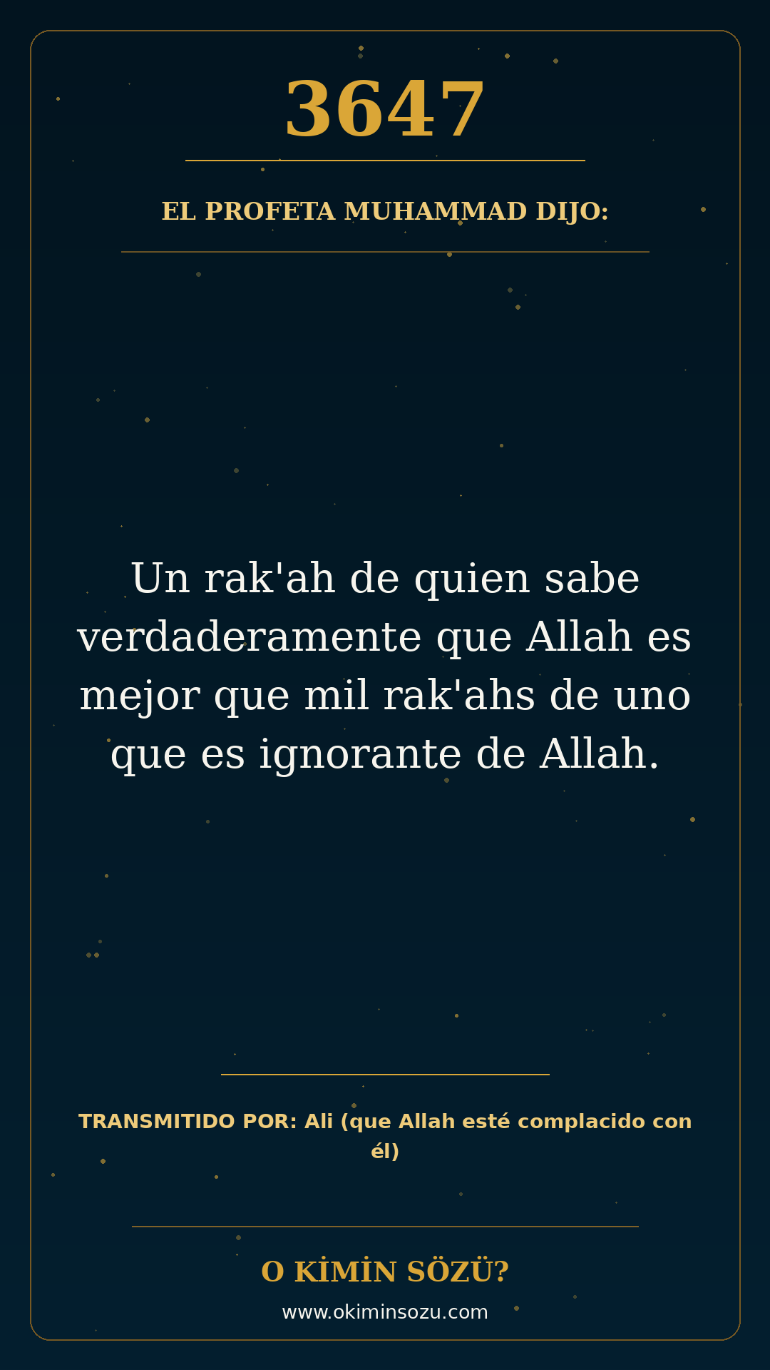 hadis 3647 es