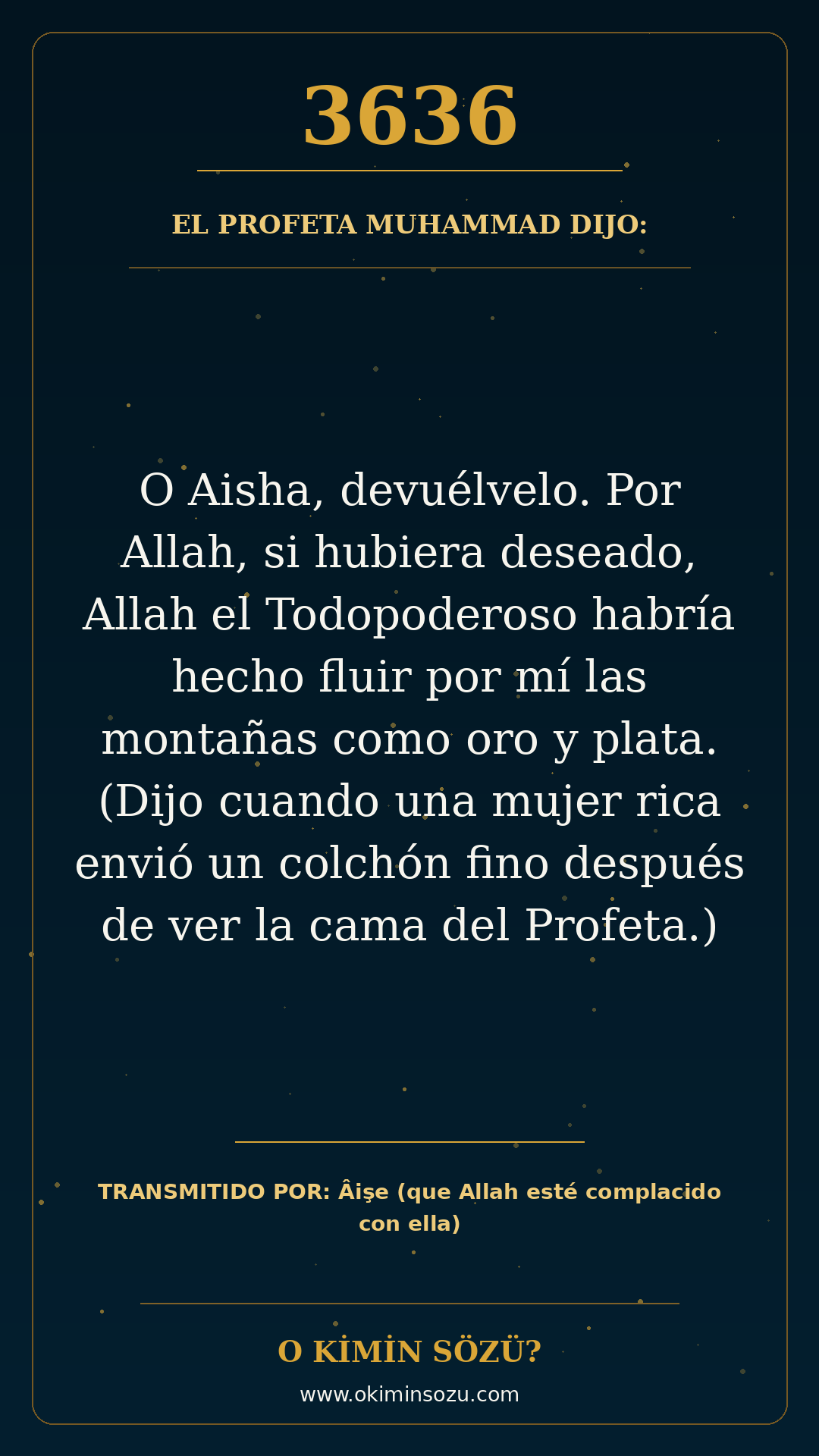 hadis 3636 es