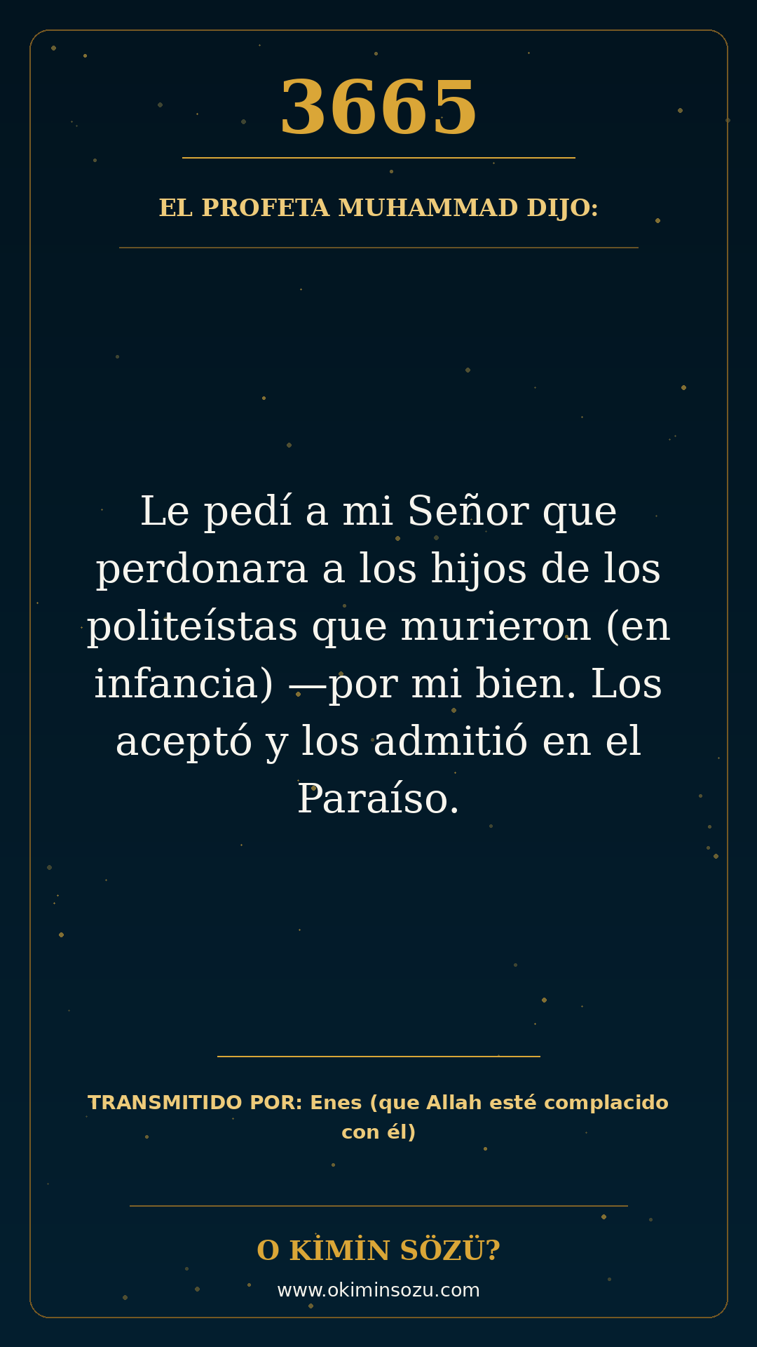 hadis 3665 es