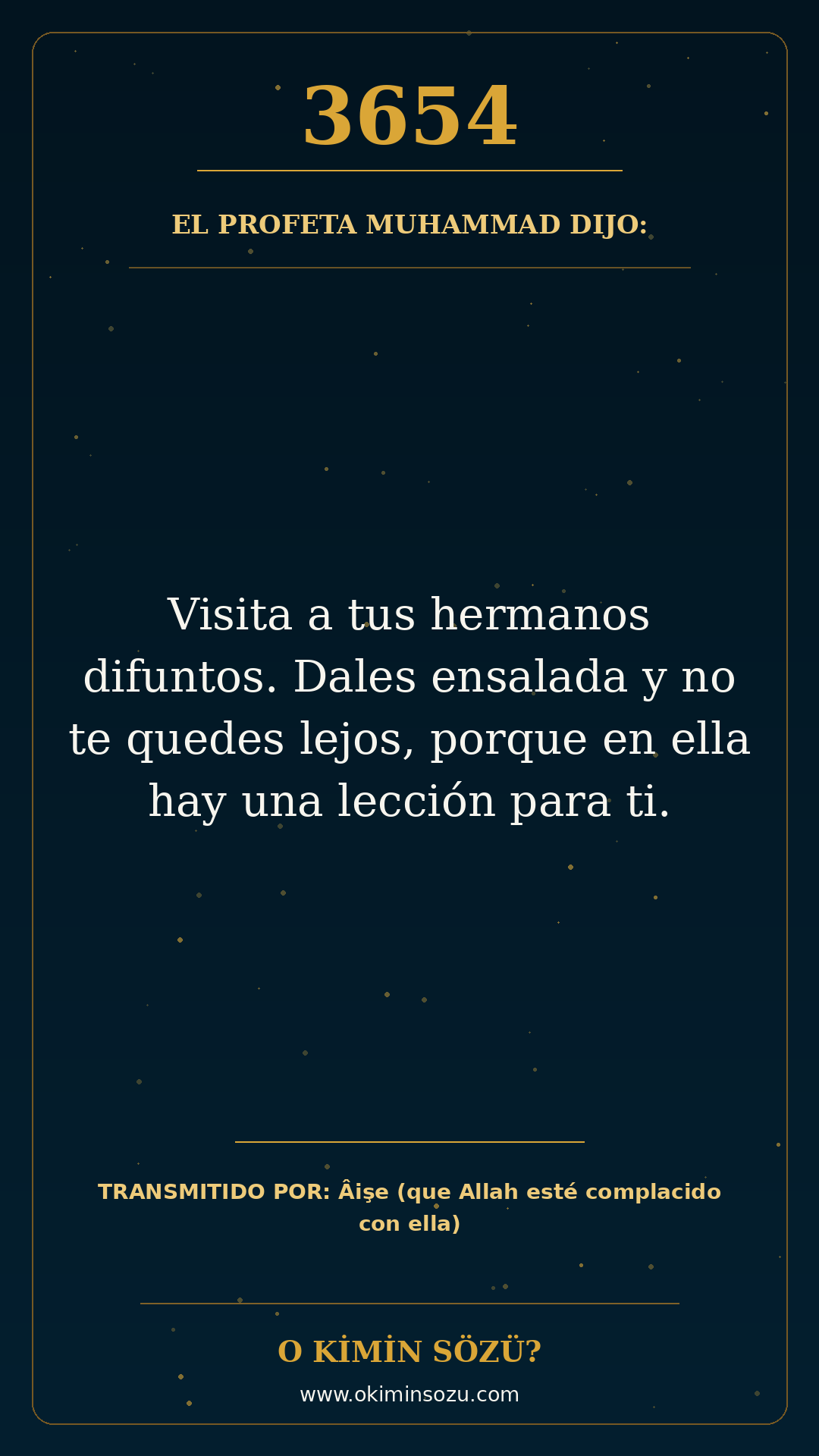 hadis 3654 es