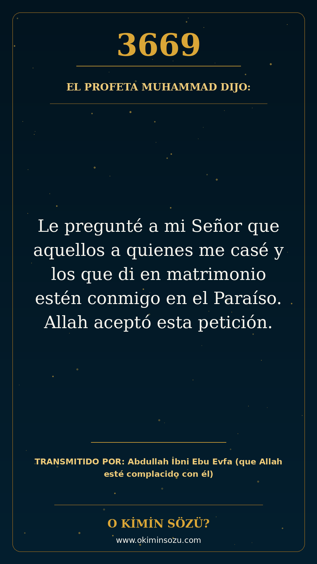 hadis 3669 es