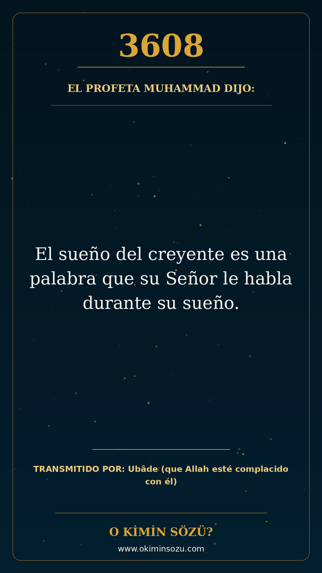 hadis 3608 es