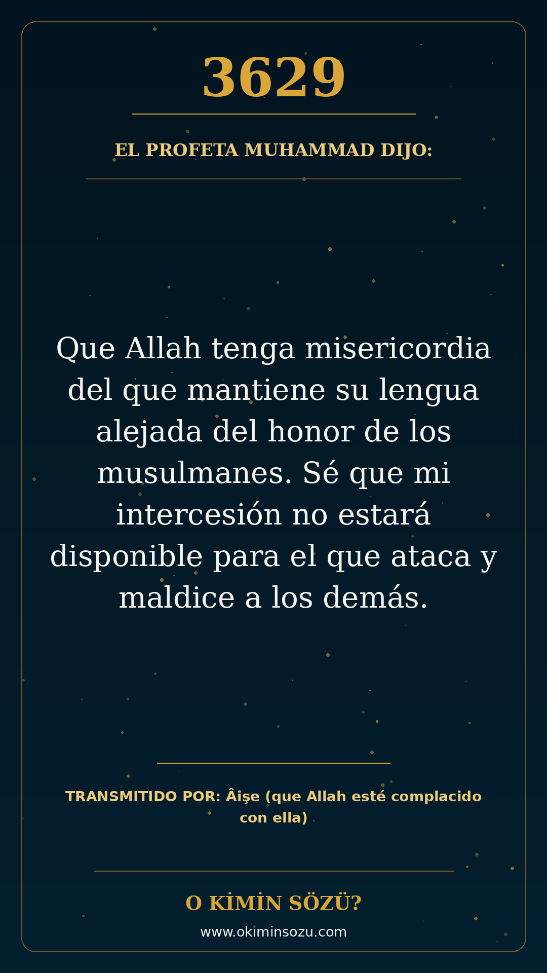 hadis 3629 es