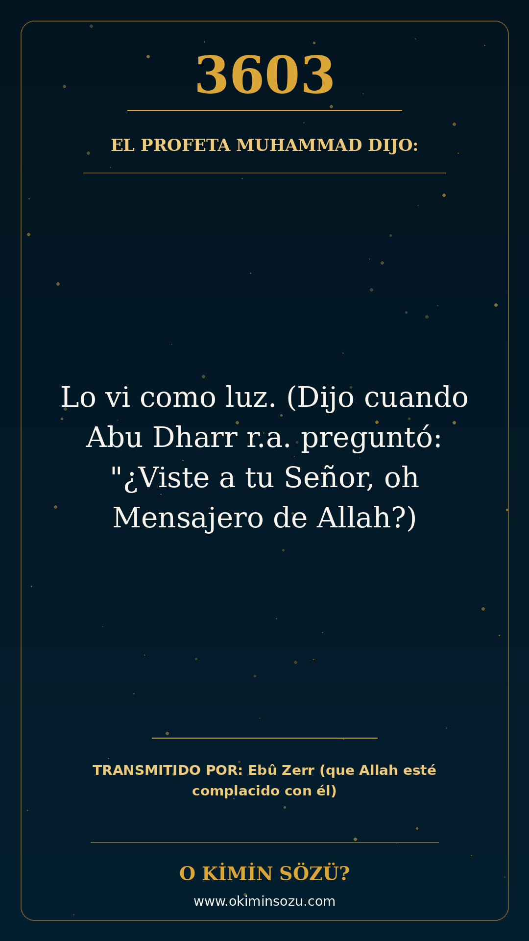 hadis 3603 es