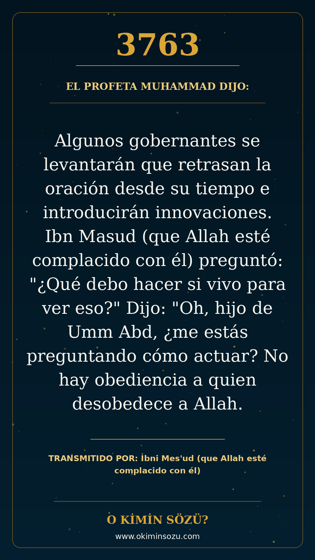 hadis 3763 es