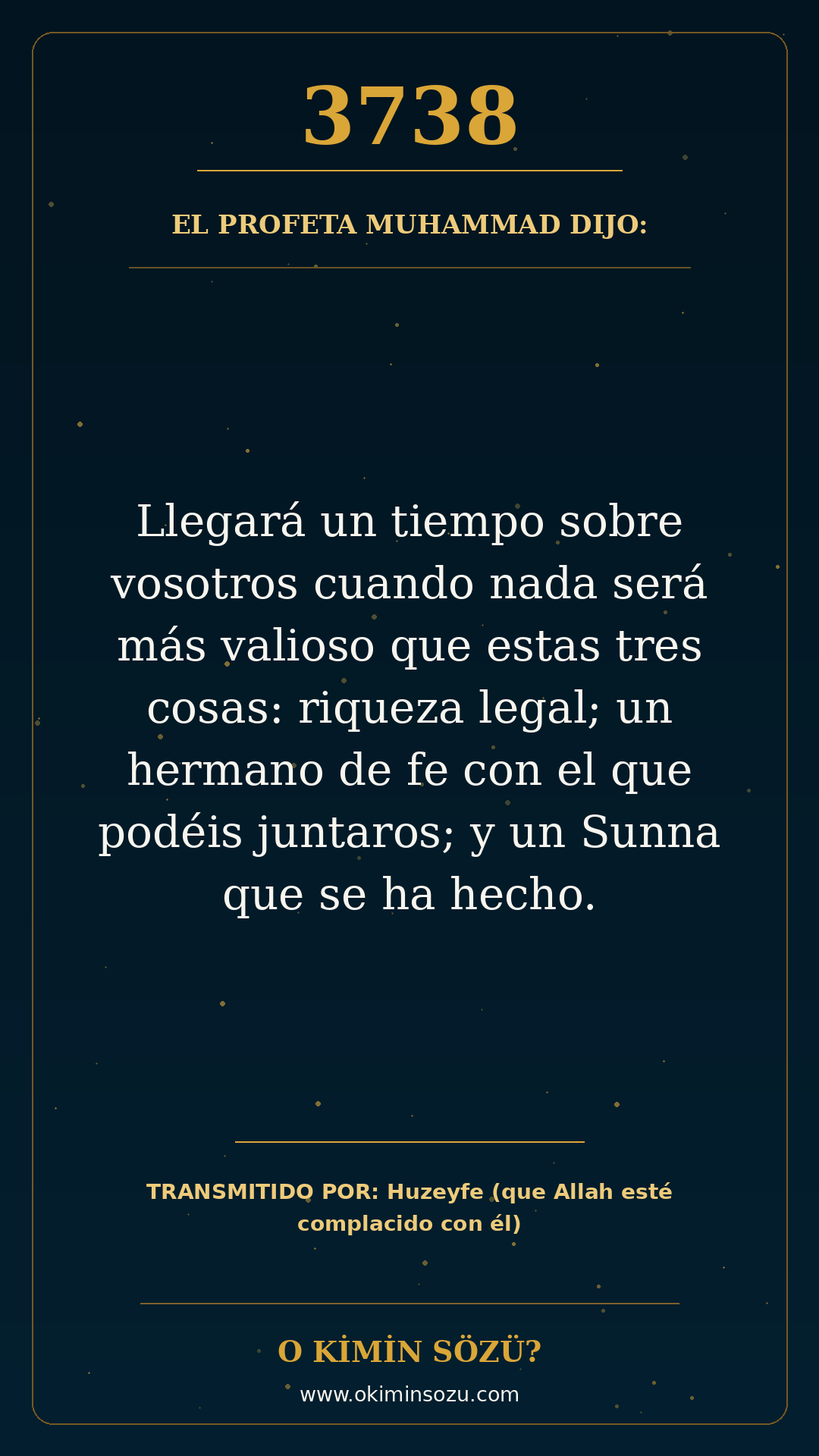hadis 3738 es