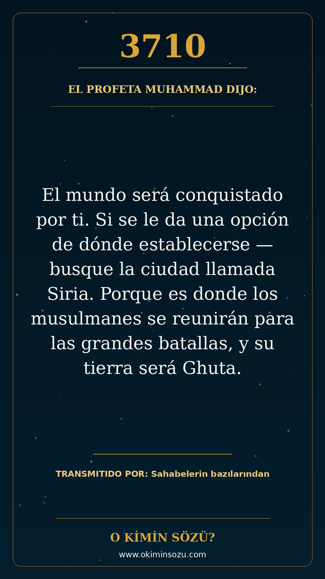 hadis 3710 es