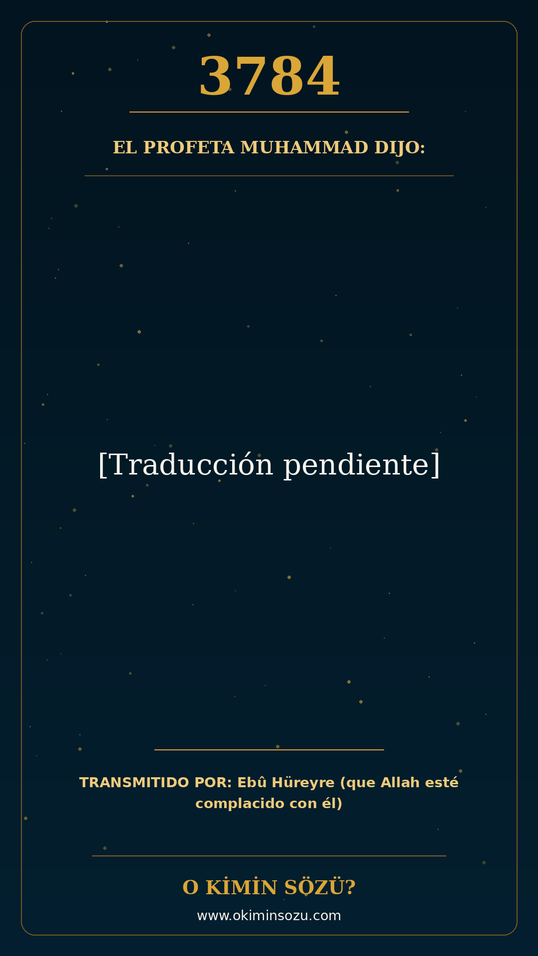 hadis 3784 es