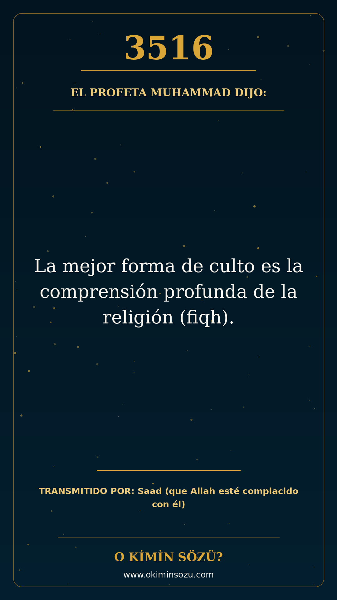 hadis 3516 es