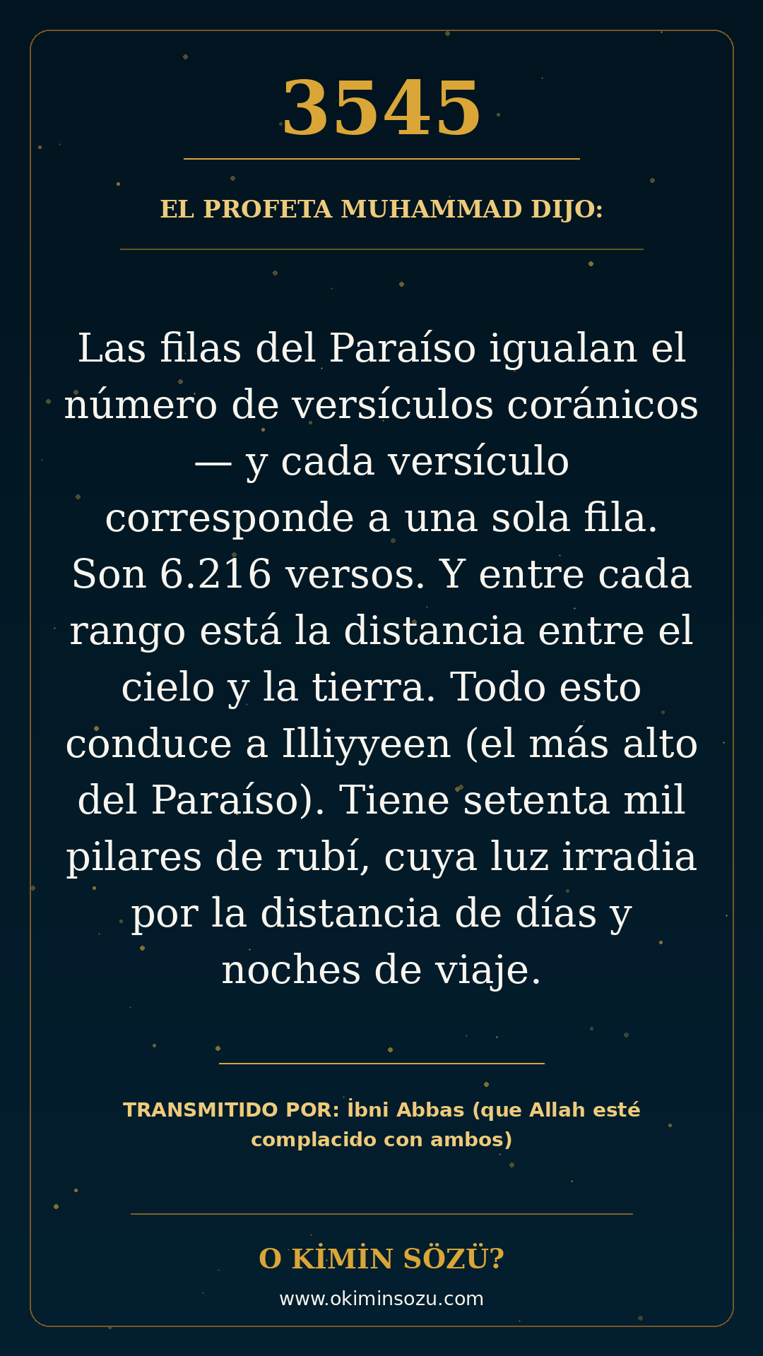 hadis 3545 es