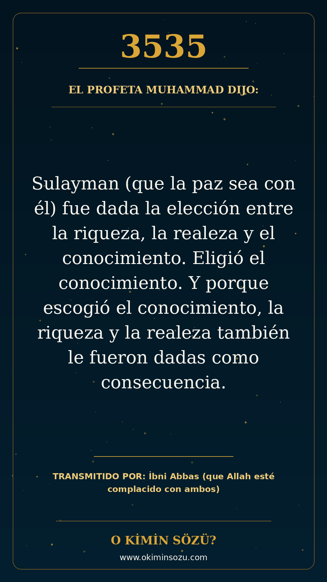 hadis 3535 es
