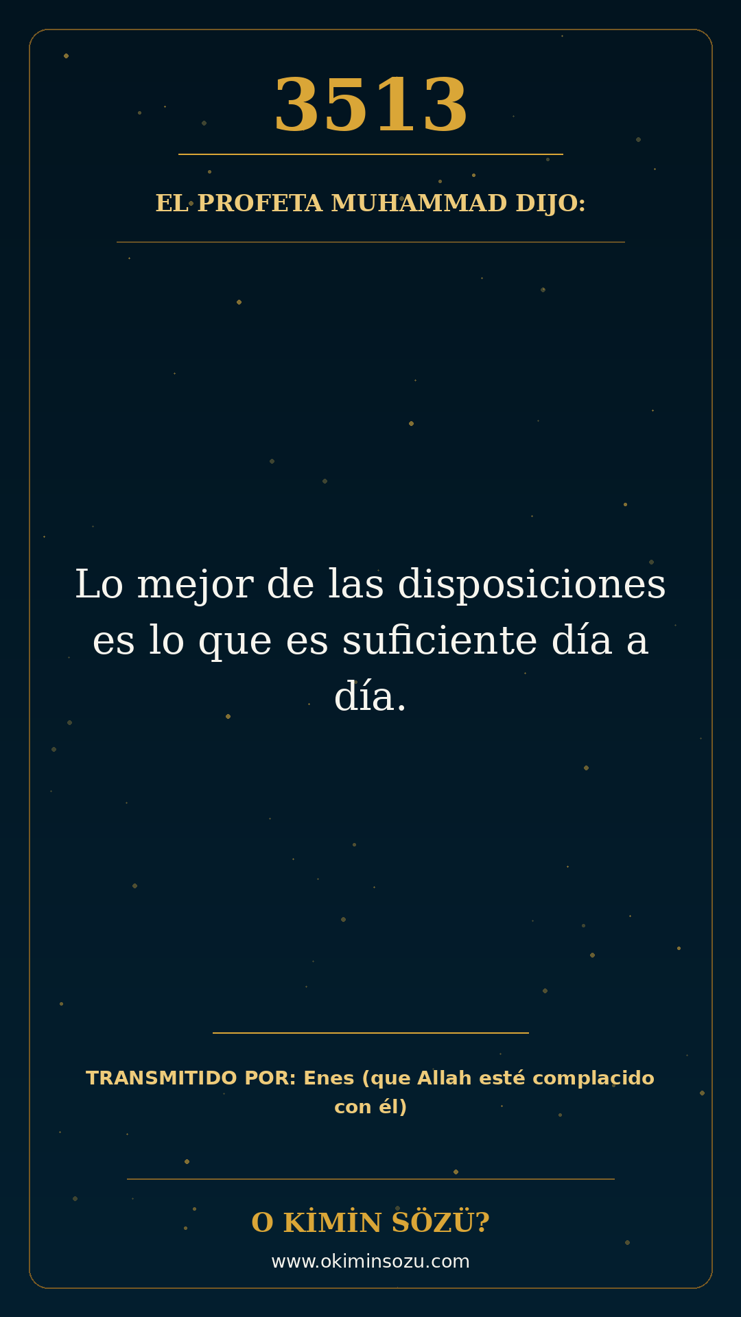 hadis 3513 es