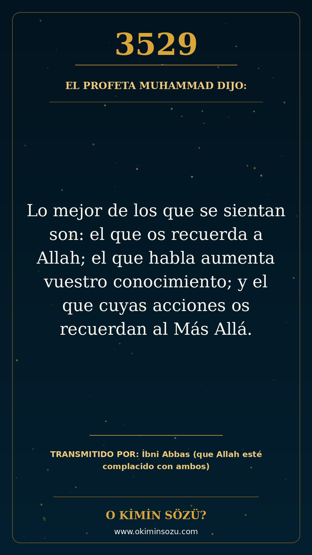 hadis 3529 es