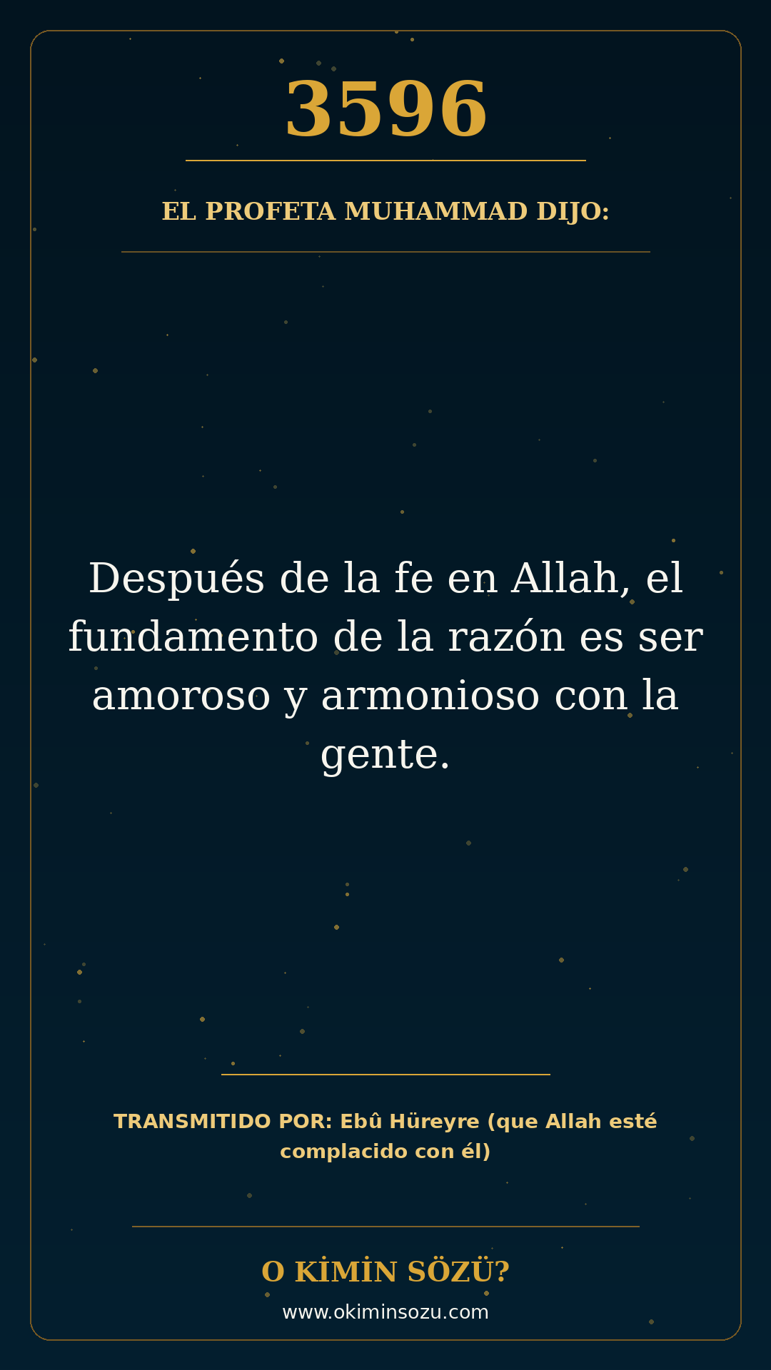 hadis 3596 es