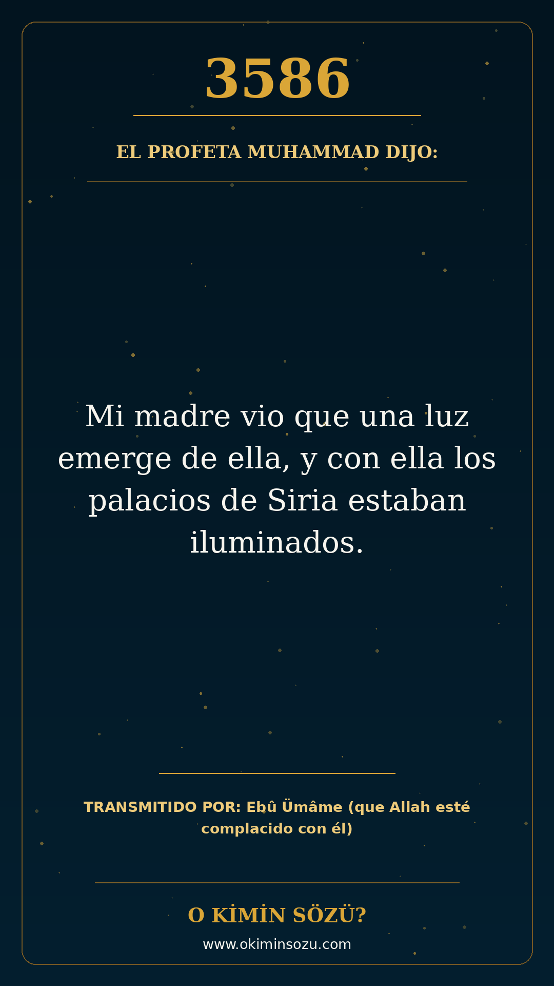 hadis 3586 es