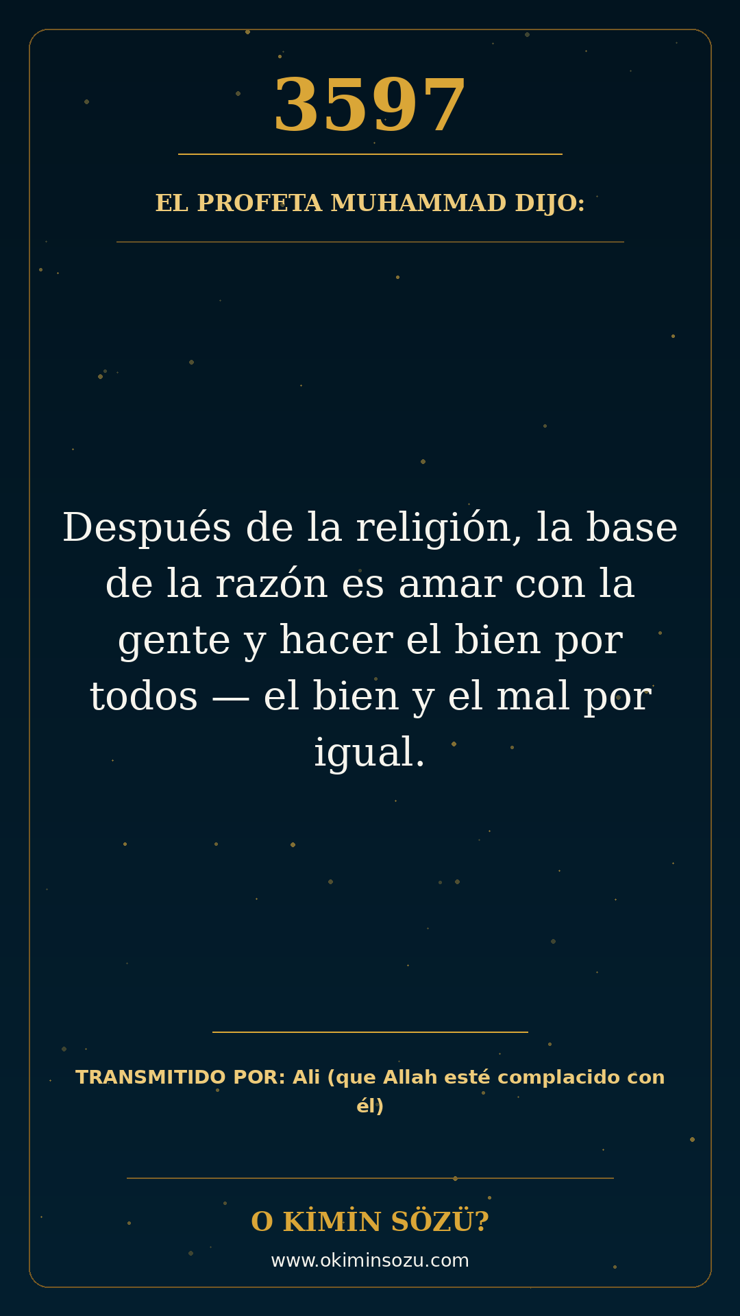hadis 3597 es