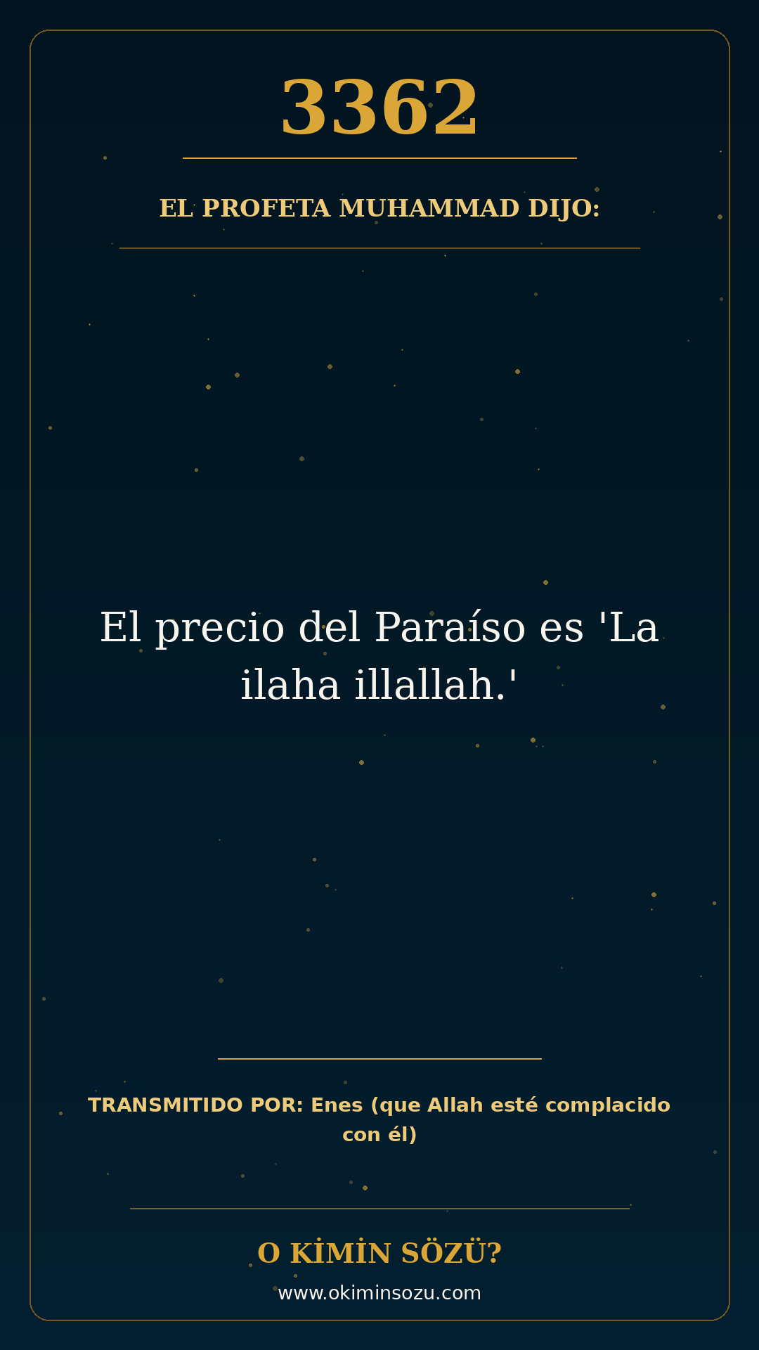 hadis 3362 es