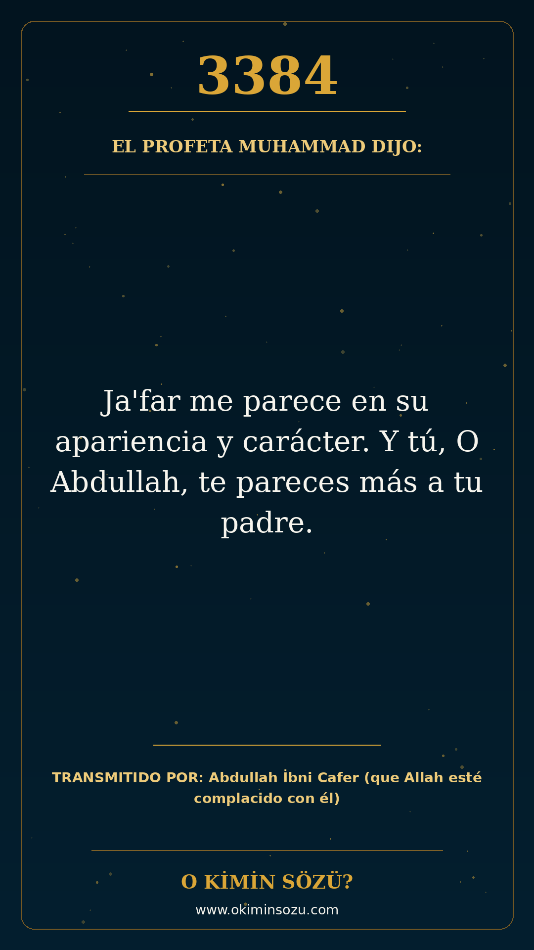 hadis 3384 es