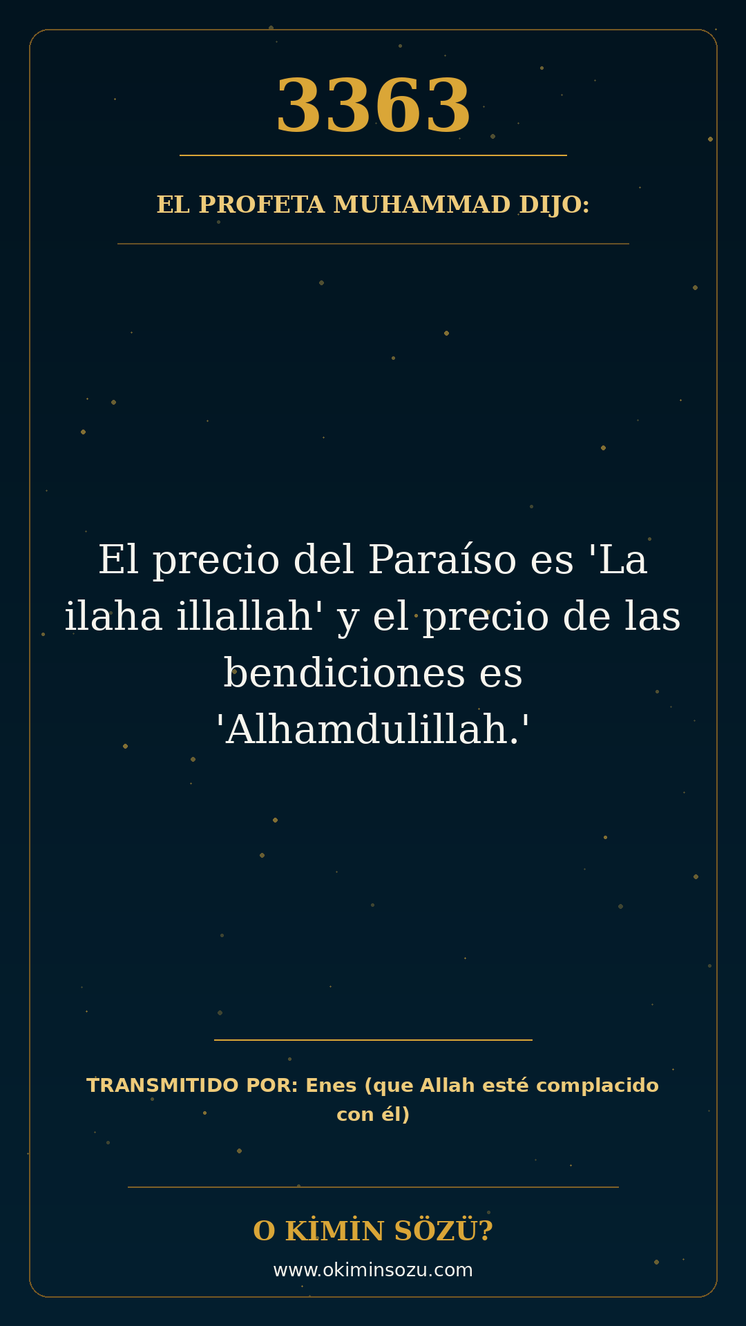 hadis 3363 es
