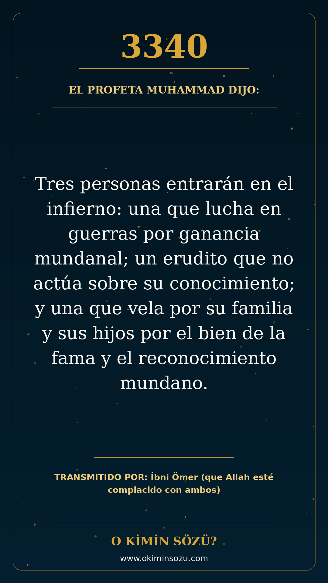 hadis 3340 es