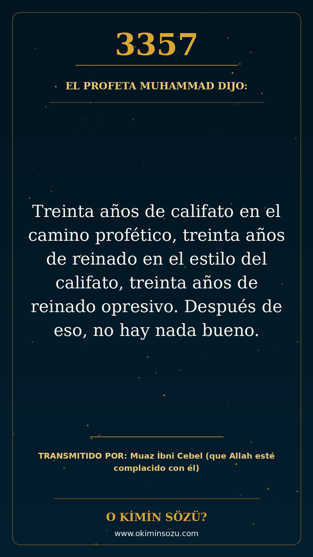 hadis 3357 es