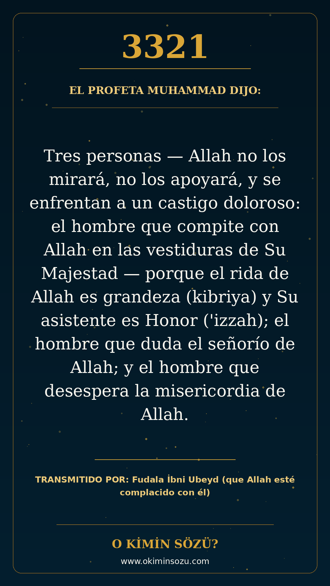 hadis 3321 es