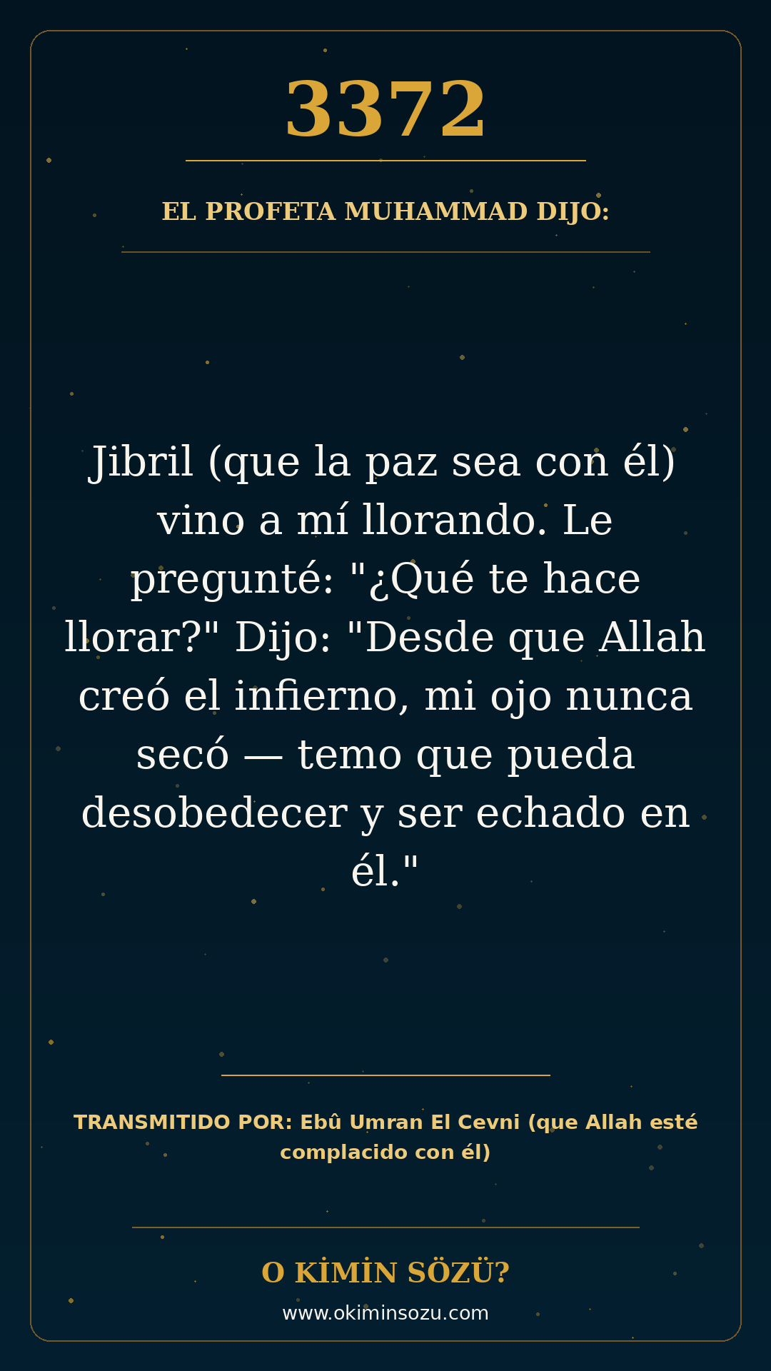 hadis 3372 es