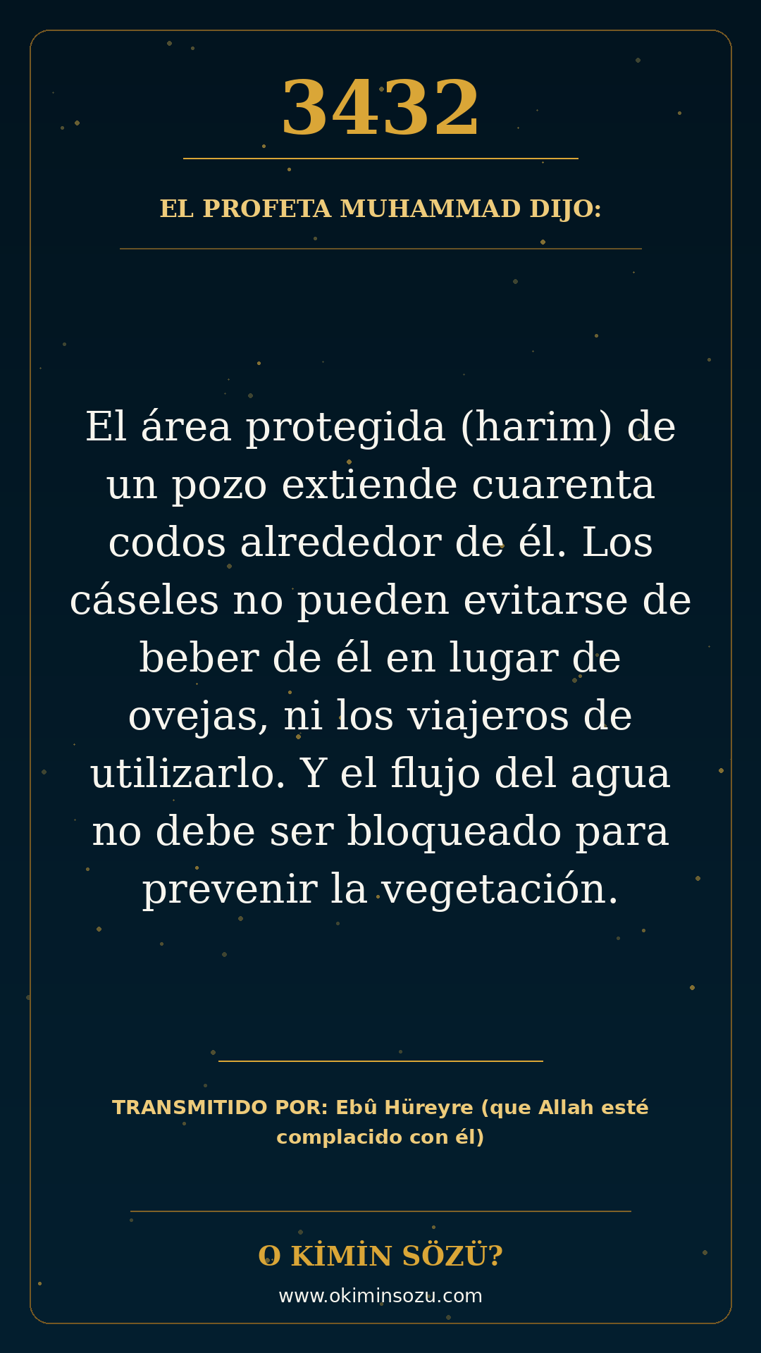 hadis 3432 es