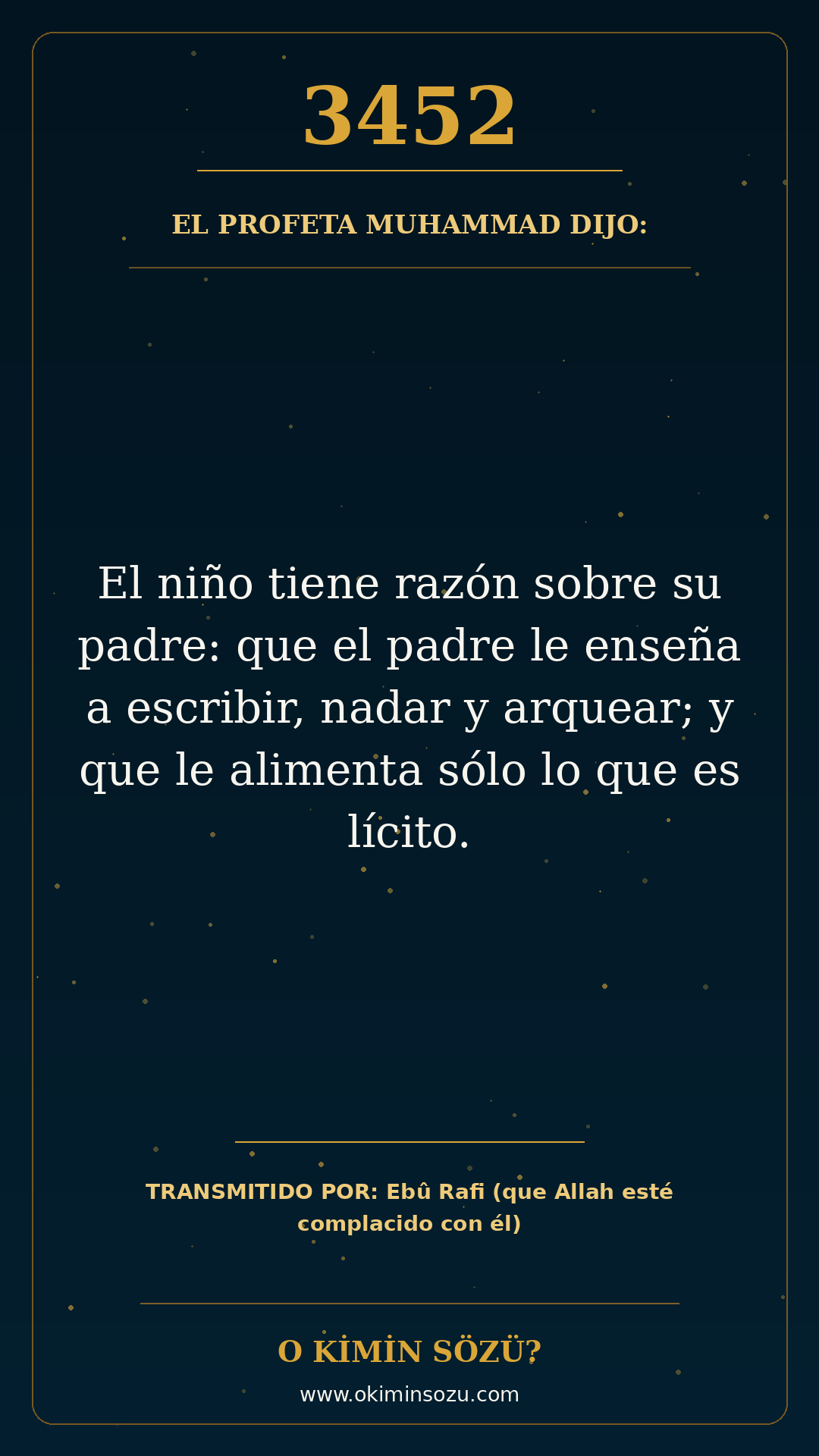 hadis 3452 es