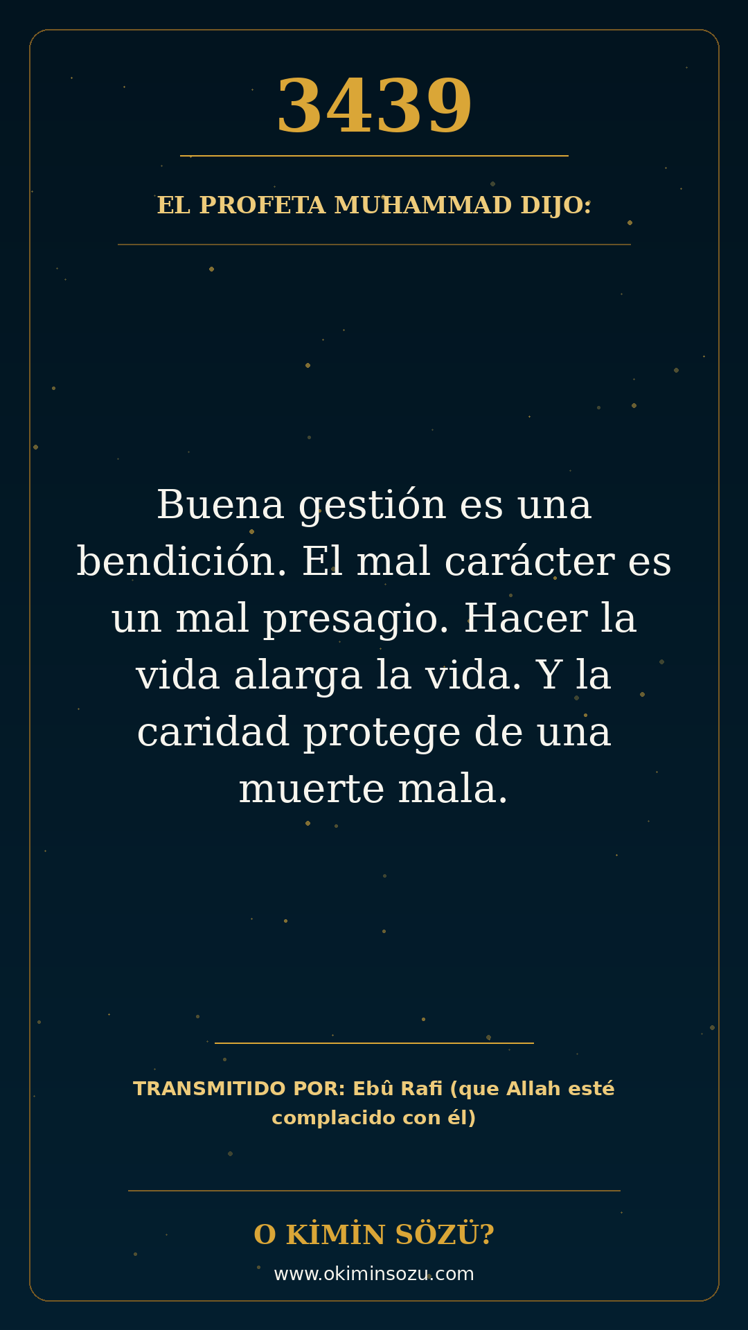 hadis 3439 es
