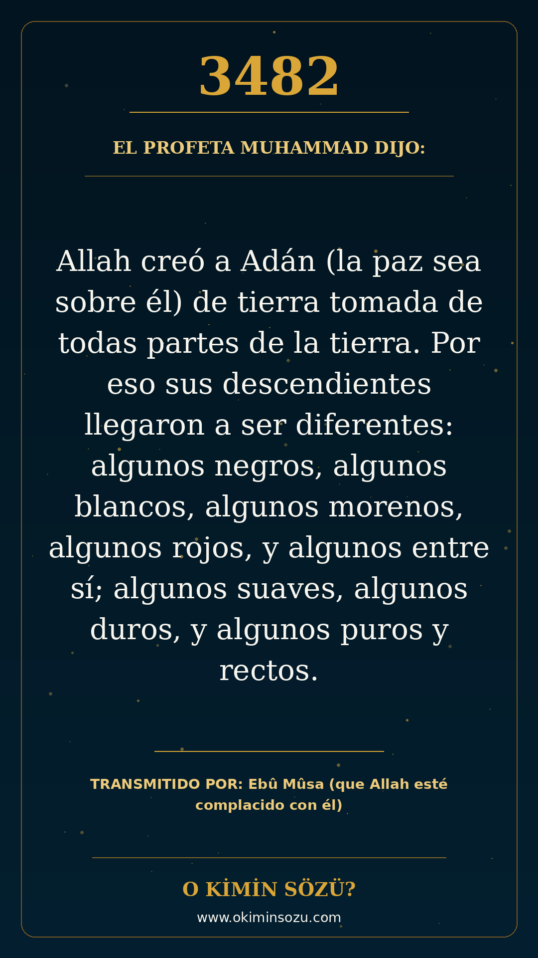 hadis 3482 es