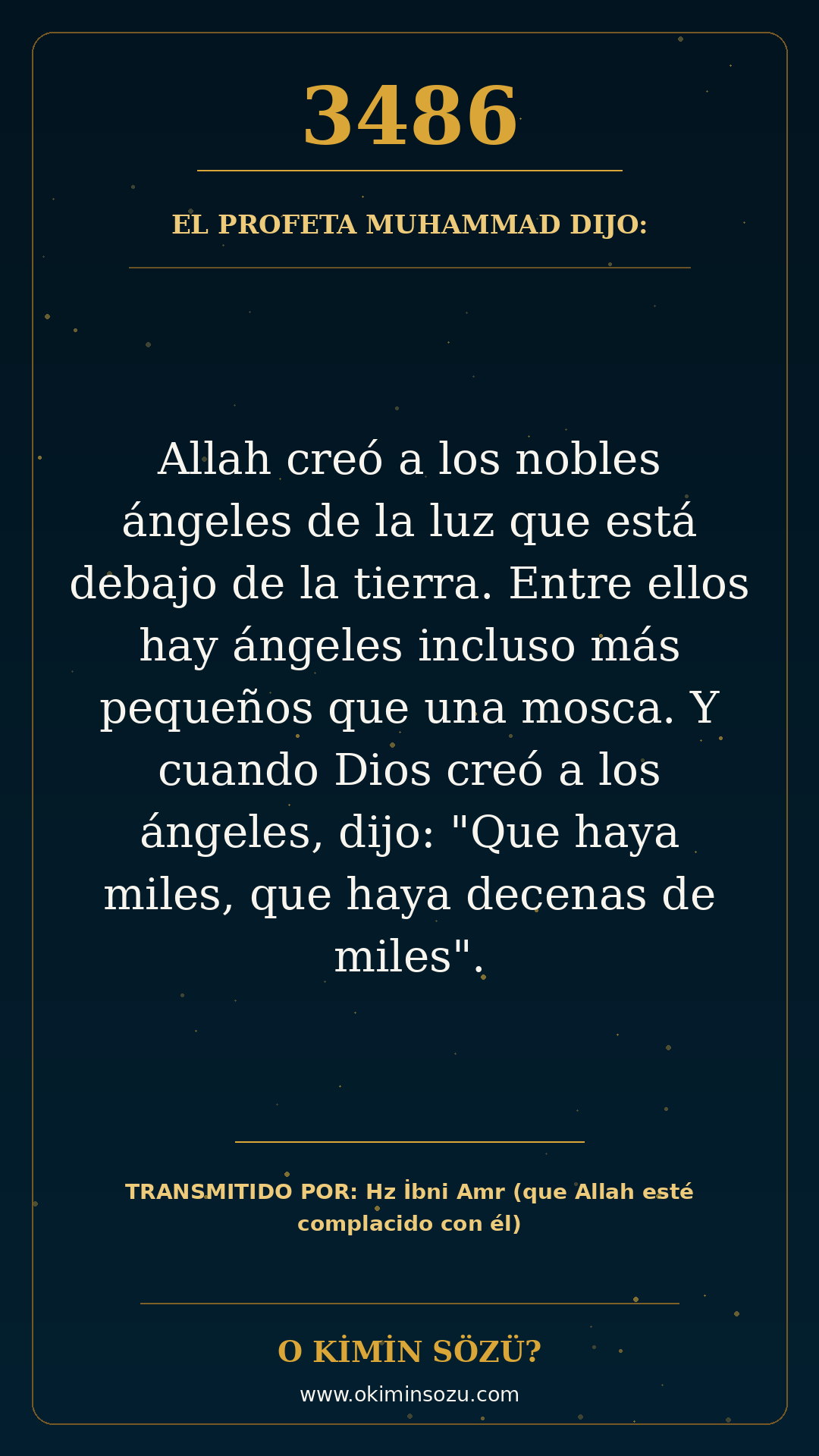 hadis 3486 es