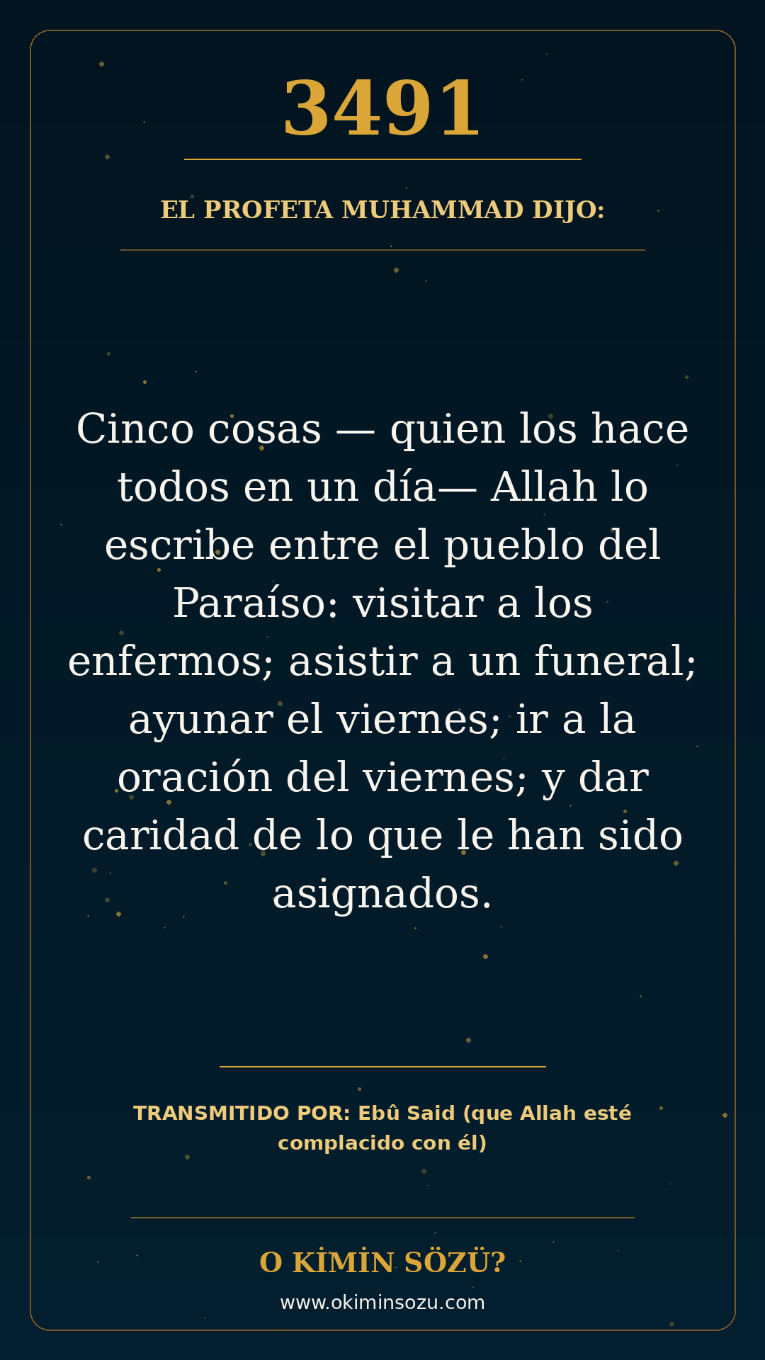 hadis 3491 es